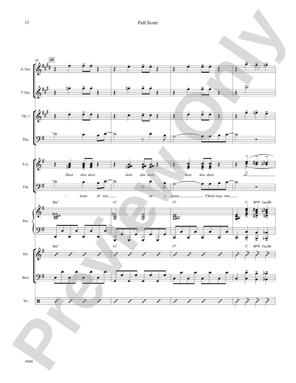 Blue Christmas: Choral SoundPax