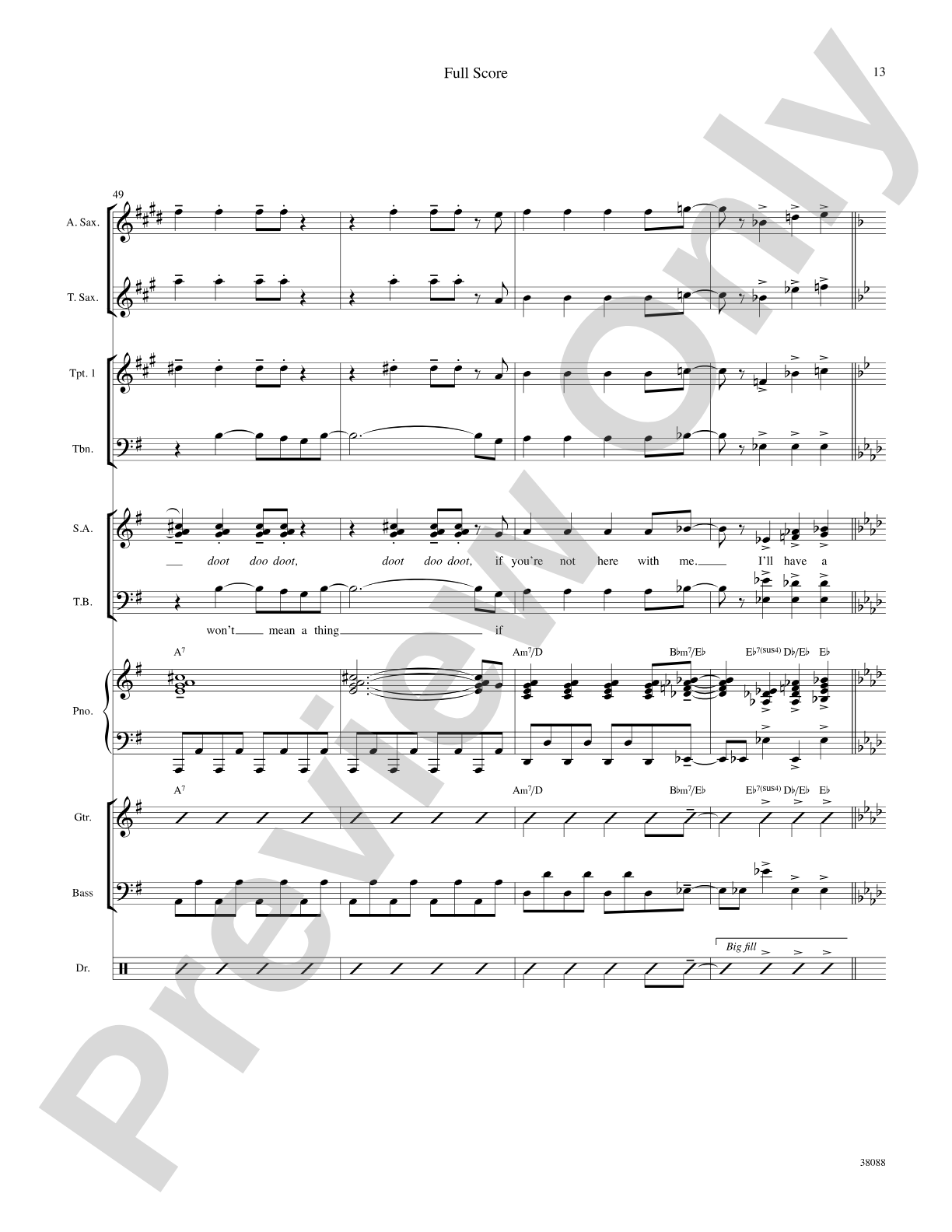 Blue Christmas: Choral SoundPax