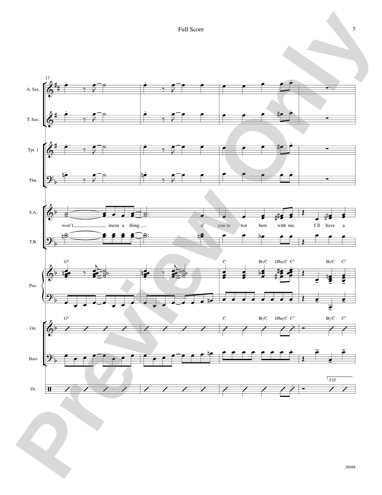 Blue Christmas: Choral SoundPax