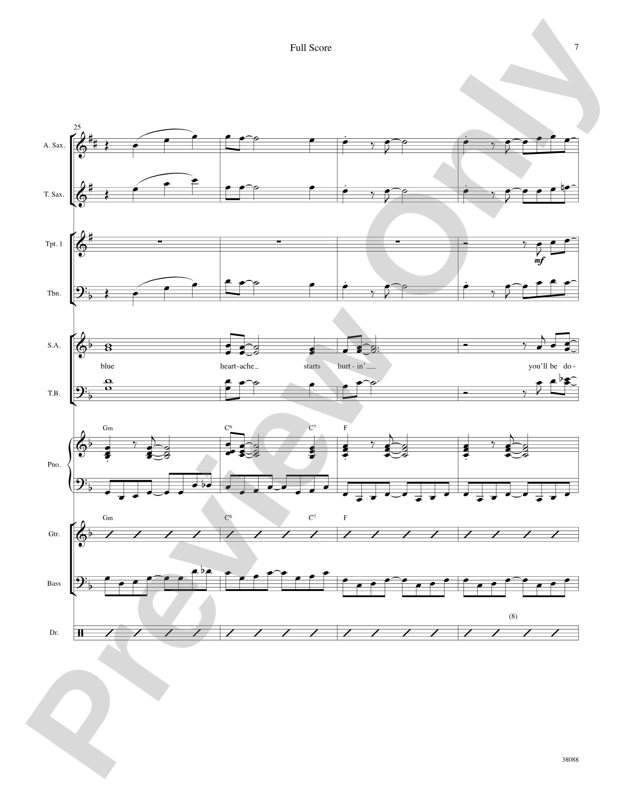 Blue Christmas: Choral SoundPax