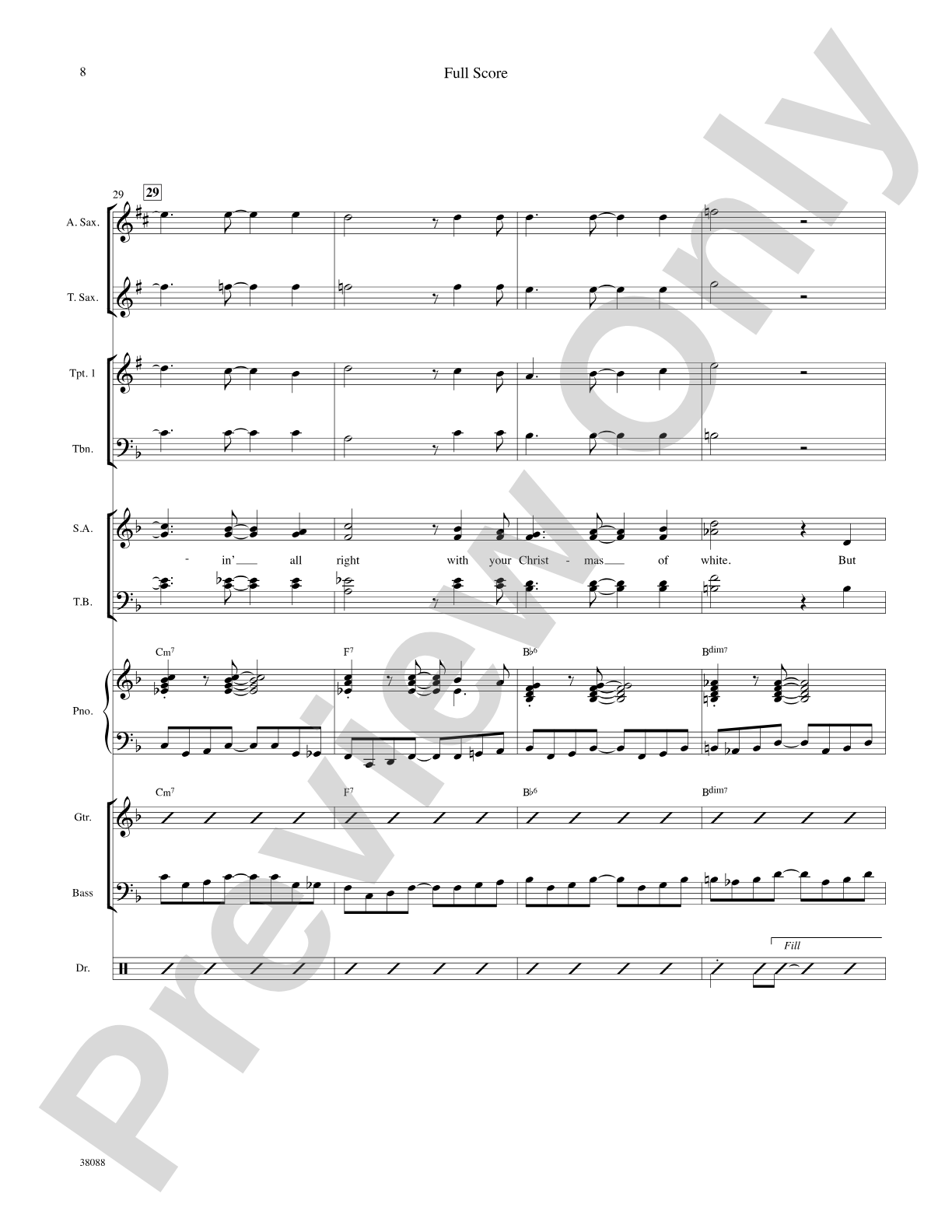 Blue Christmas: Choral SoundPax