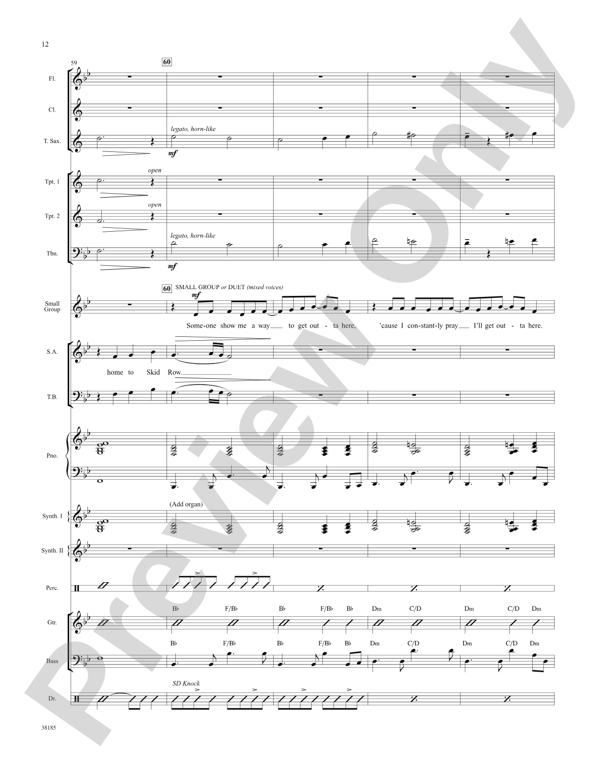 Little Shop of Horrors: A Choral Medley: Choral SoundPax
