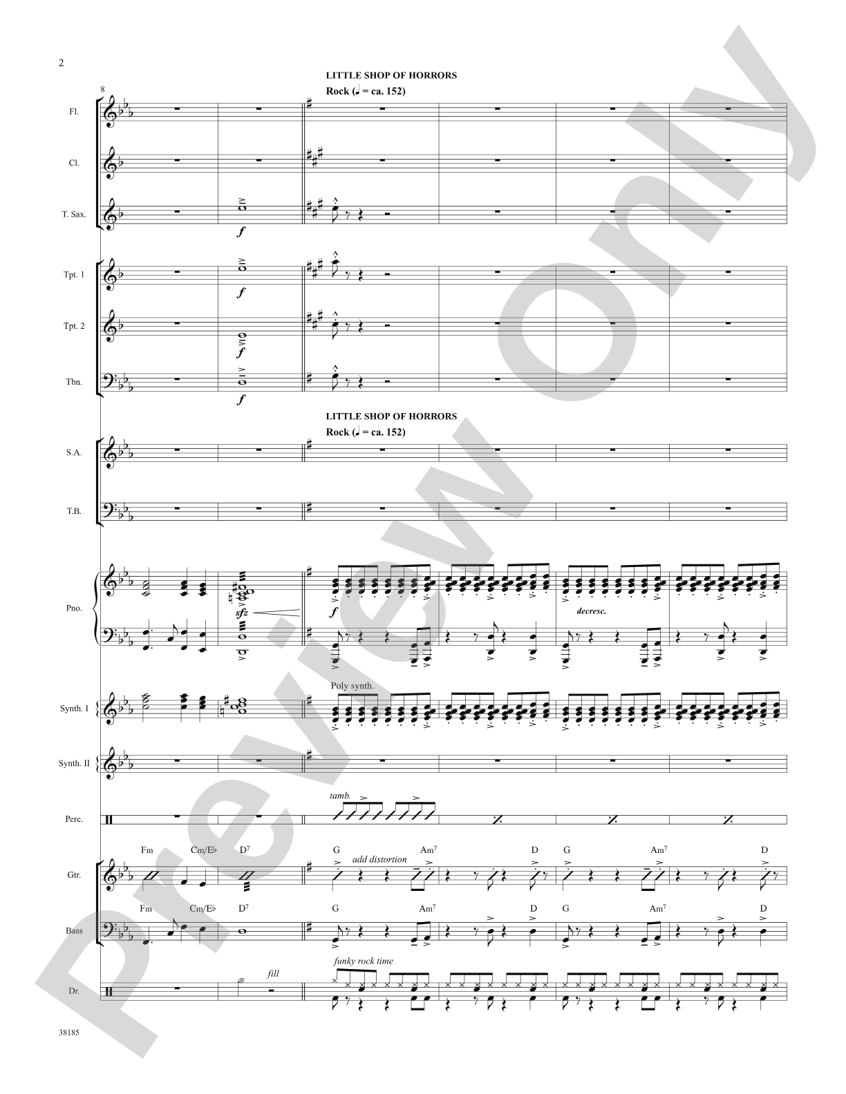 Little Shop of Horrors: A Choral Medley: Choral SoundPax