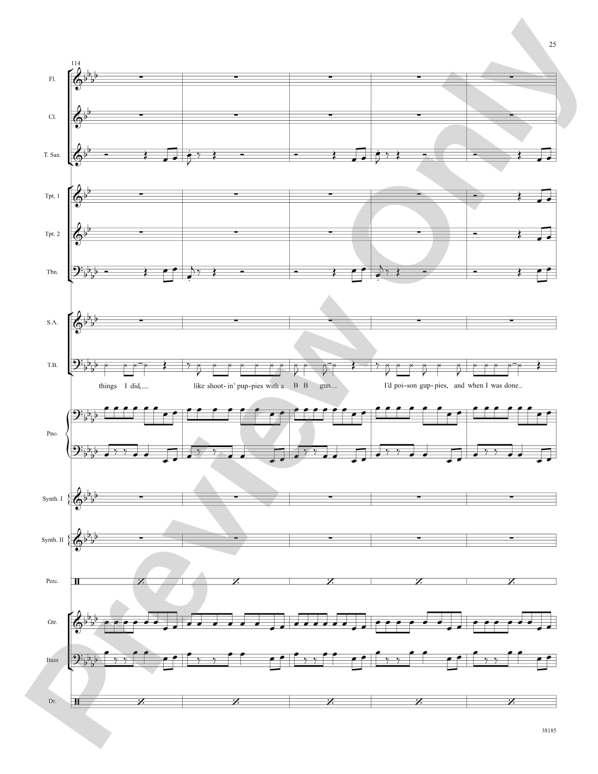 Little Shop of Horrors: A Choral Medley: Choral SoundPax