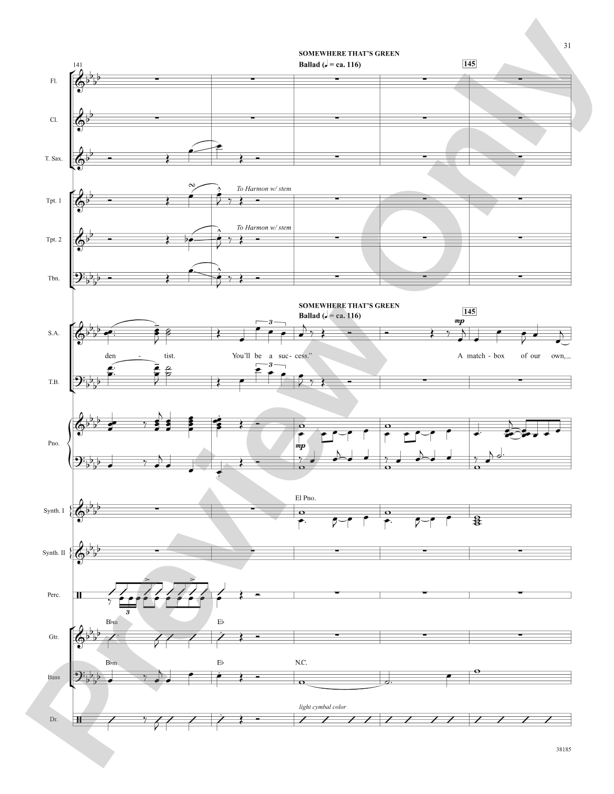 Little Shop of Horrors: A Choral Medley: Choral SoundPax