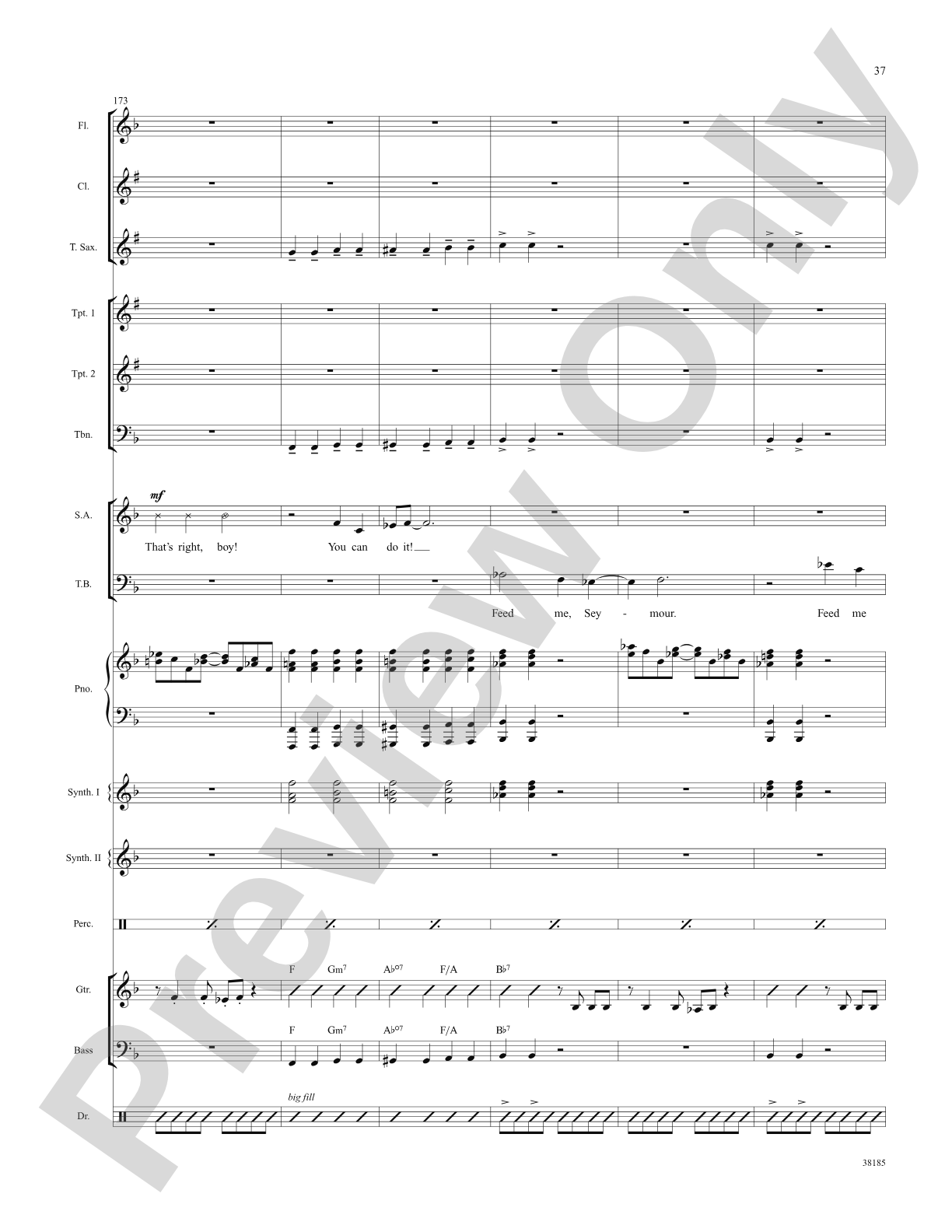 Little Shop of Horrors: A Choral Medley: Choral SoundPax