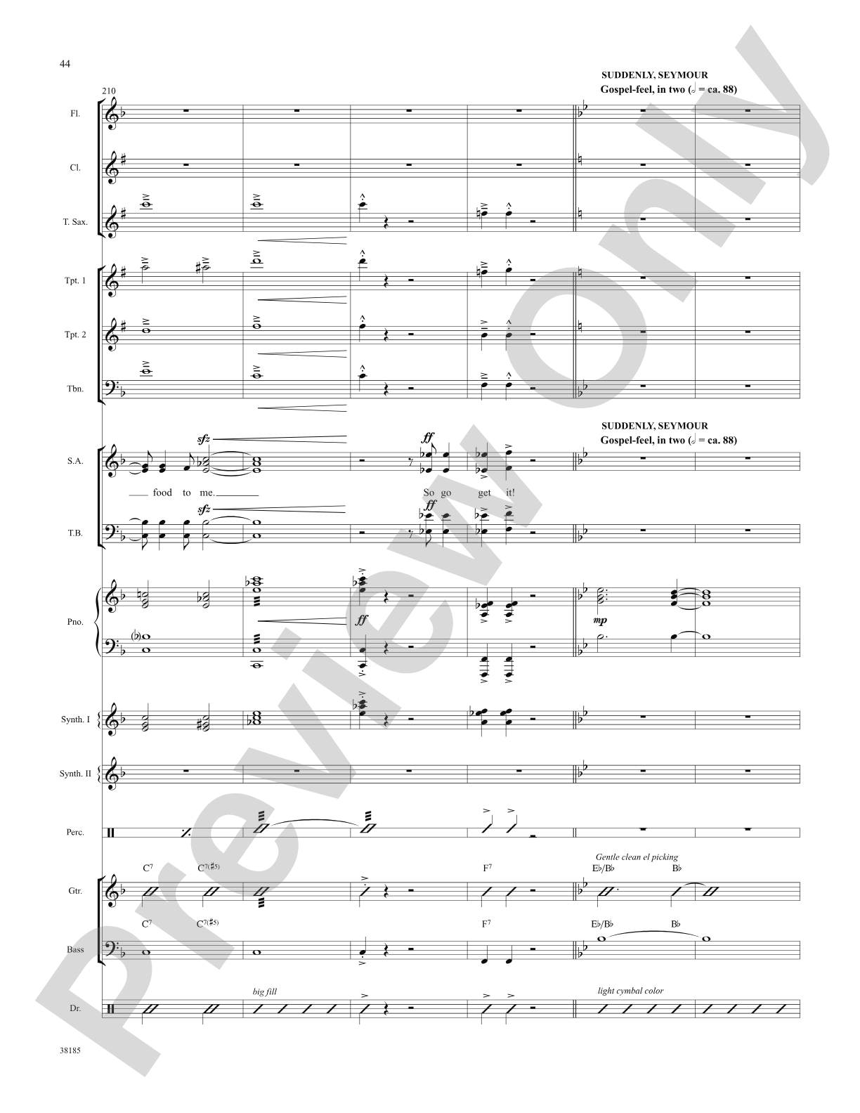 Little Shop of Horrors: A Choral Medley: Choral SoundPax
