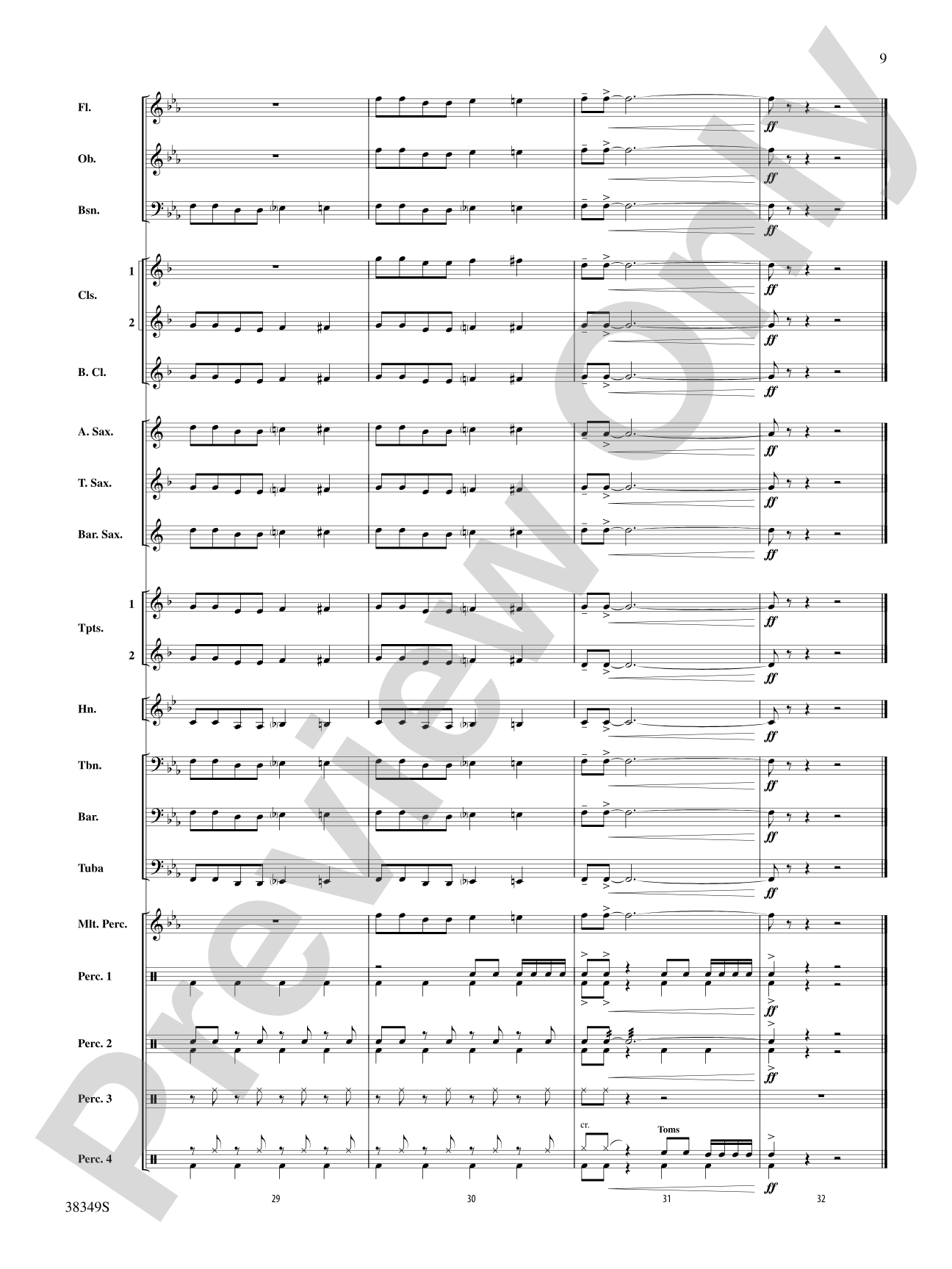 Hedgehog, Monkey and Waffles!: Concert Band Conductor Score & Parts