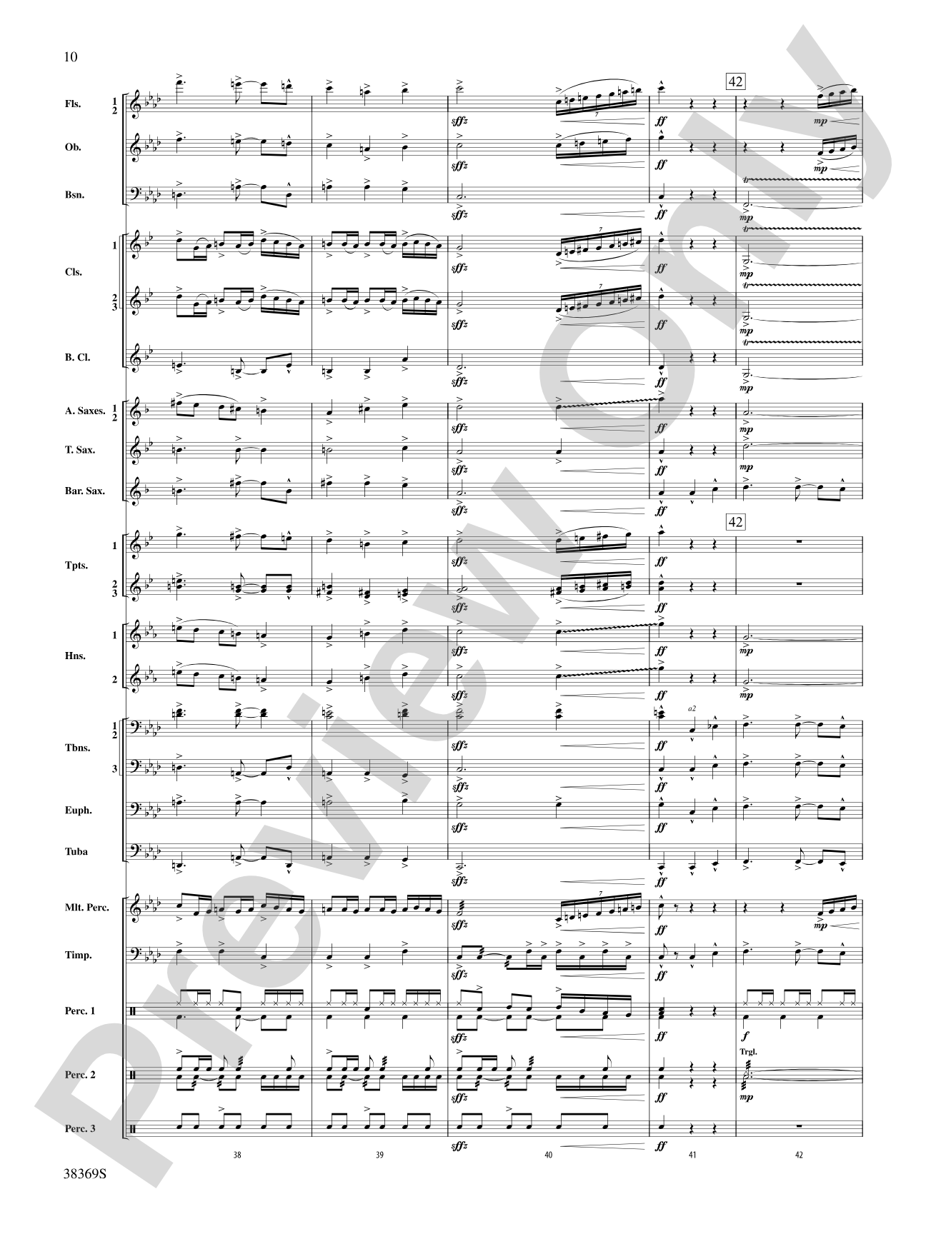 Man of La Mancha: Concert Band Conductor Score & Parts