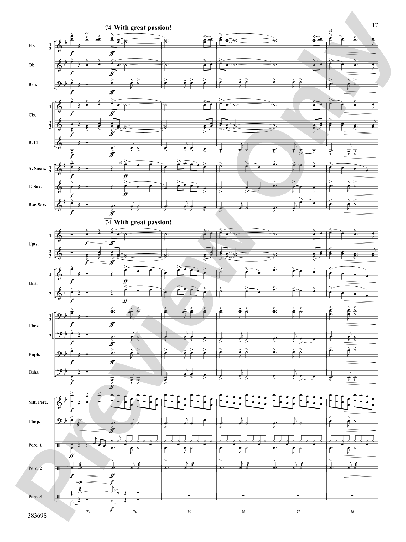 Man of La Mancha: Concert Band Conductor Score & Parts