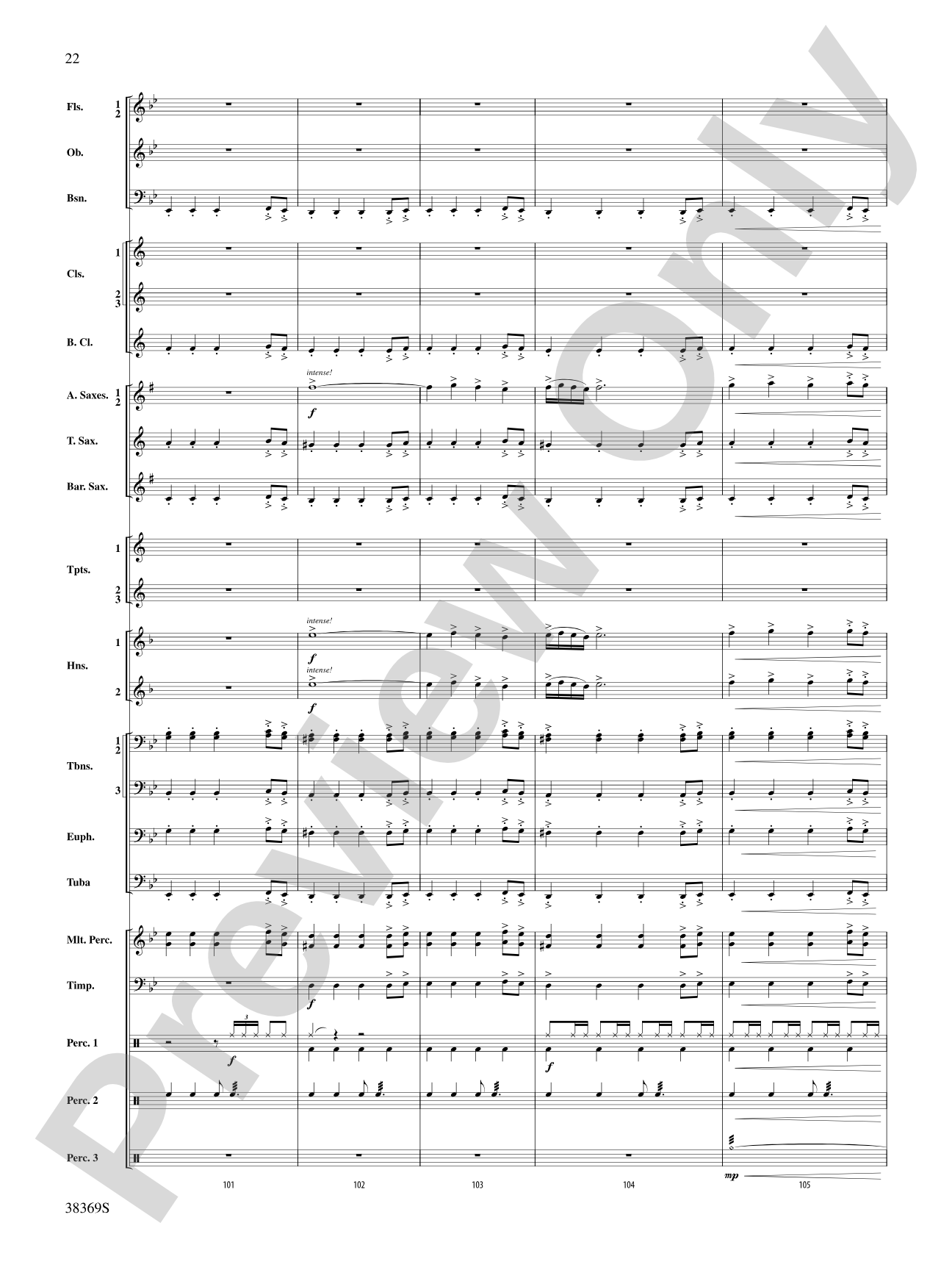 Man of La Mancha: Concert Band Conductor Score & Parts