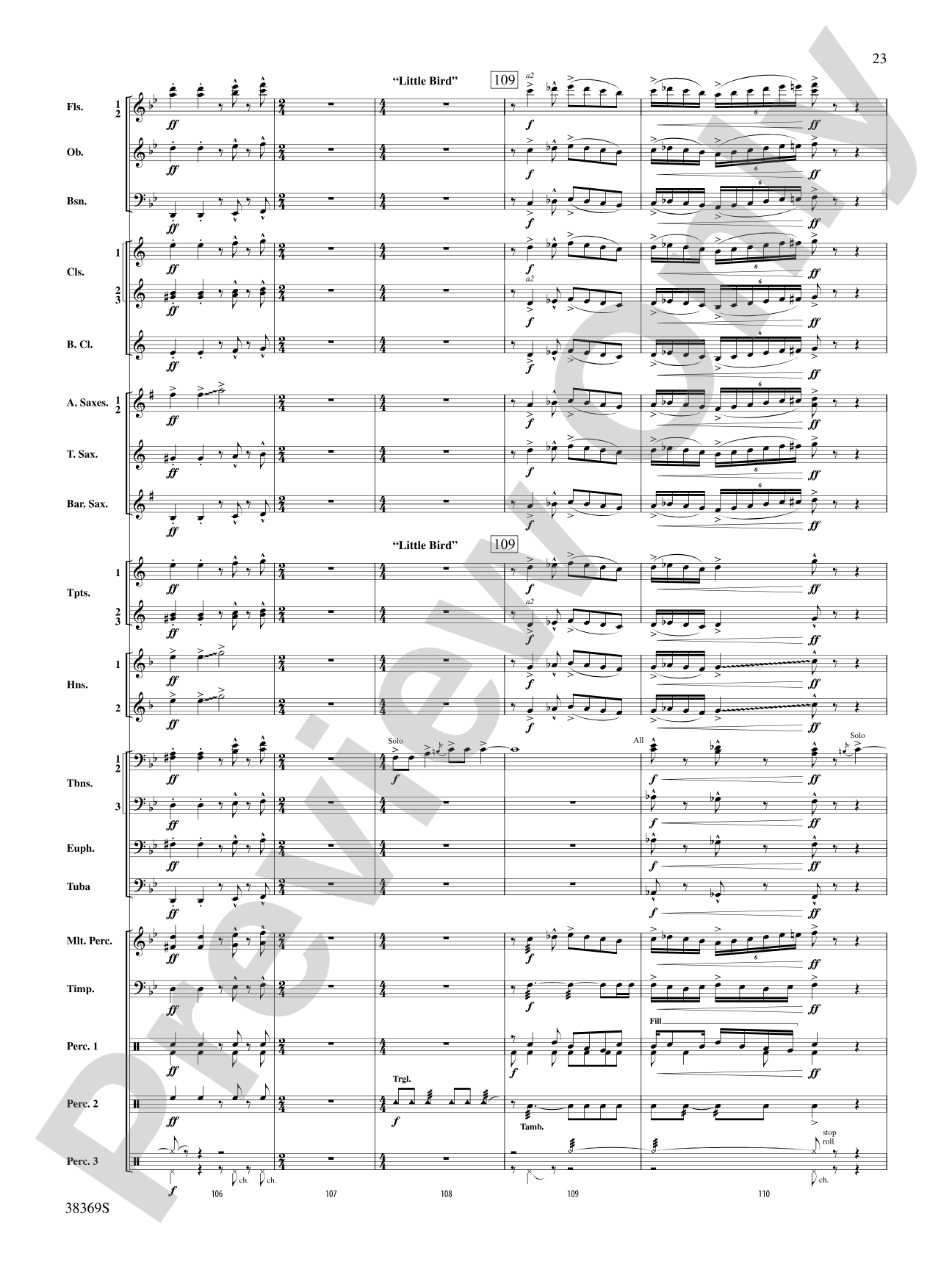 Man of La Mancha: Concert Band Conductor Score & Parts