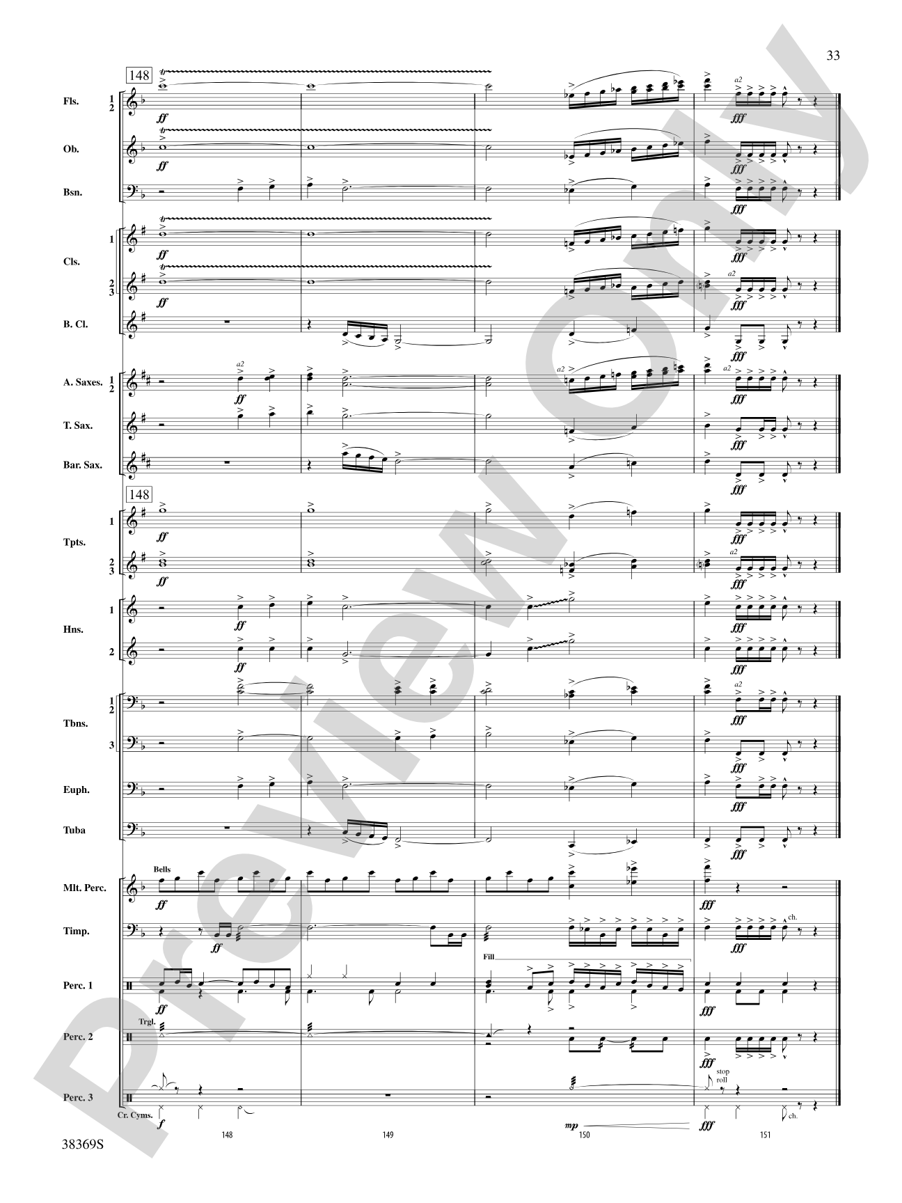 Man of La Mancha: Concert Band Conductor Score & Parts