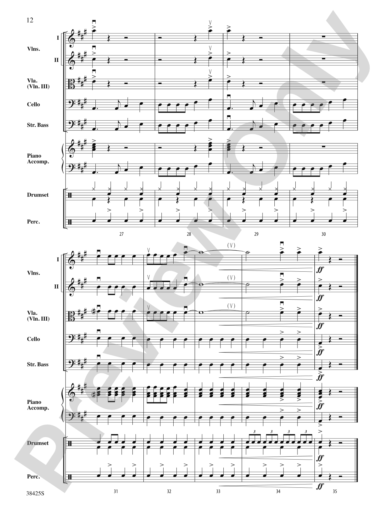 Hedgehog, Monkey and Waffles!: String Orchestra Conductor Score & Parts