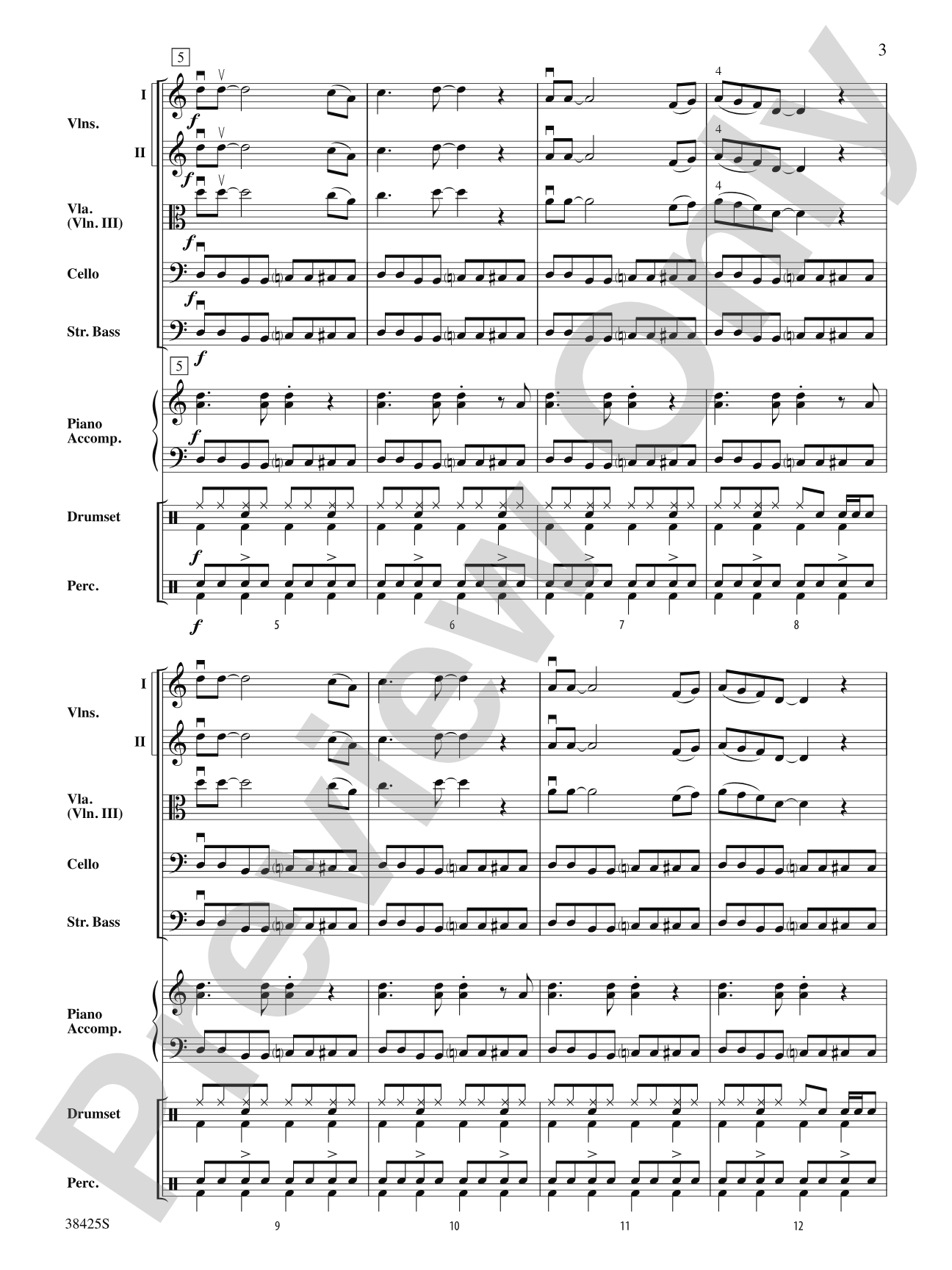Hedgehog, Monkey and Waffles!: String Orchestra Conductor Score & Parts