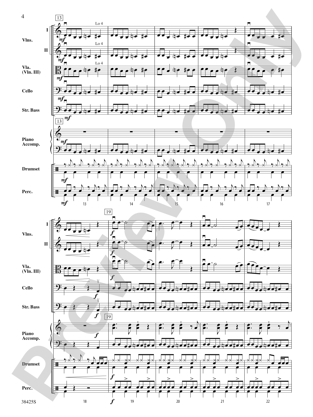 Hedgehog, Monkey and Waffles!: String Orchestra Conductor Score & Parts