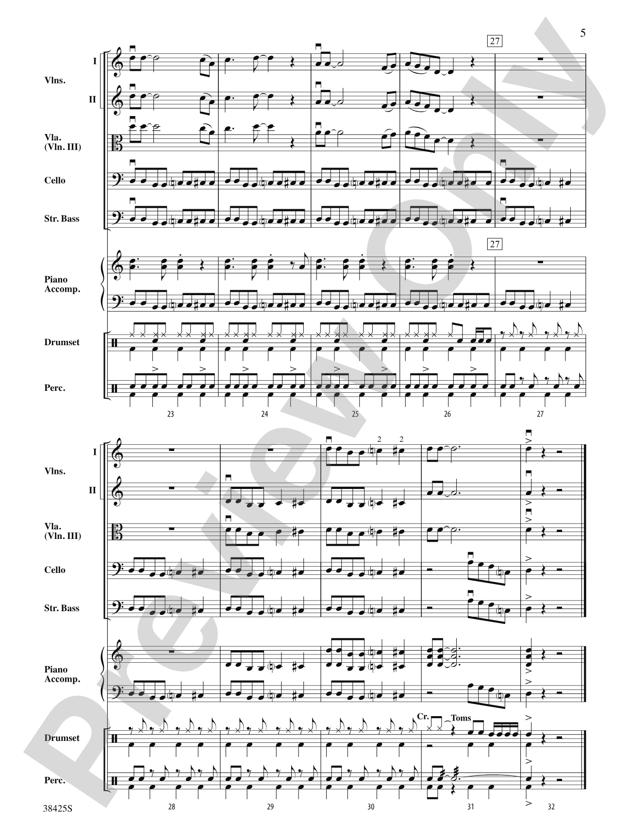Hedgehog, Monkey and Waffles!: String Orchestra Conductor Score & Parts