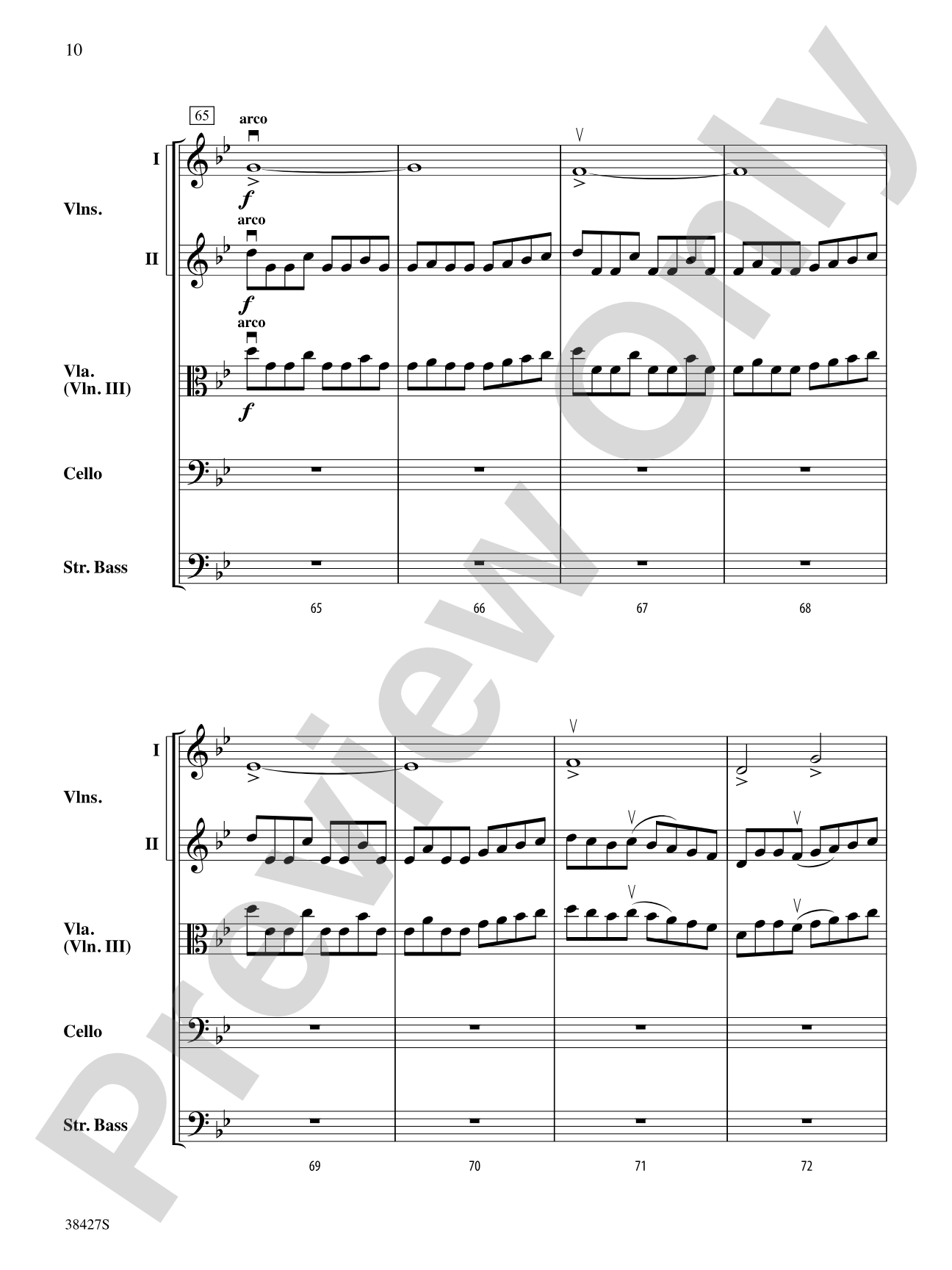Catharsis: String Orchestra Conductor Score & Parts