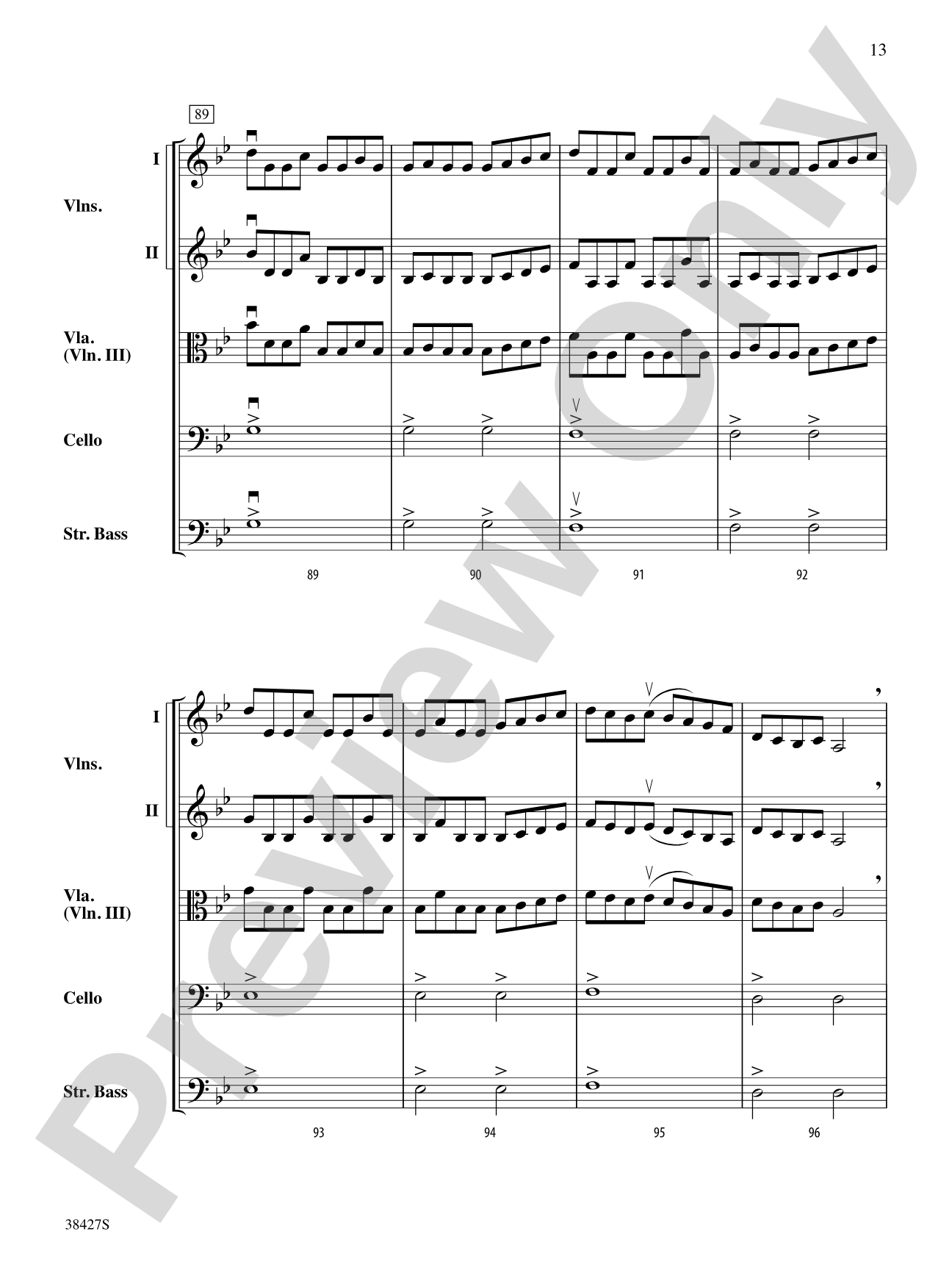 Catharsis: String Orchestra Conductor Score & Parts