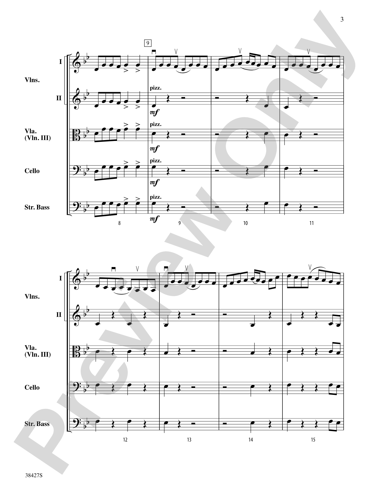 Catharsis: String Orchestra Conductor Score & Parts