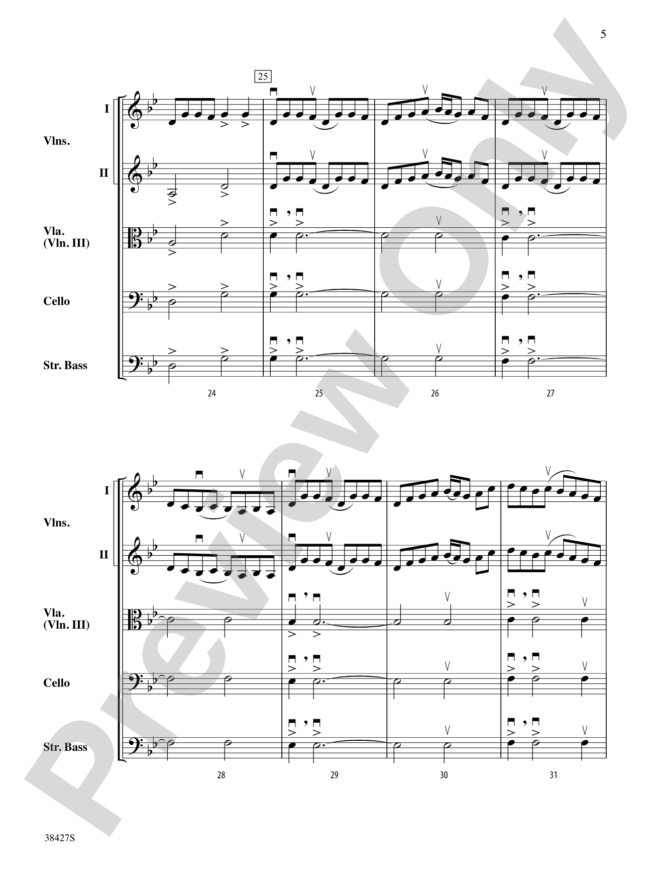 Catharsis: String Orchestra Conductor Score & Parts