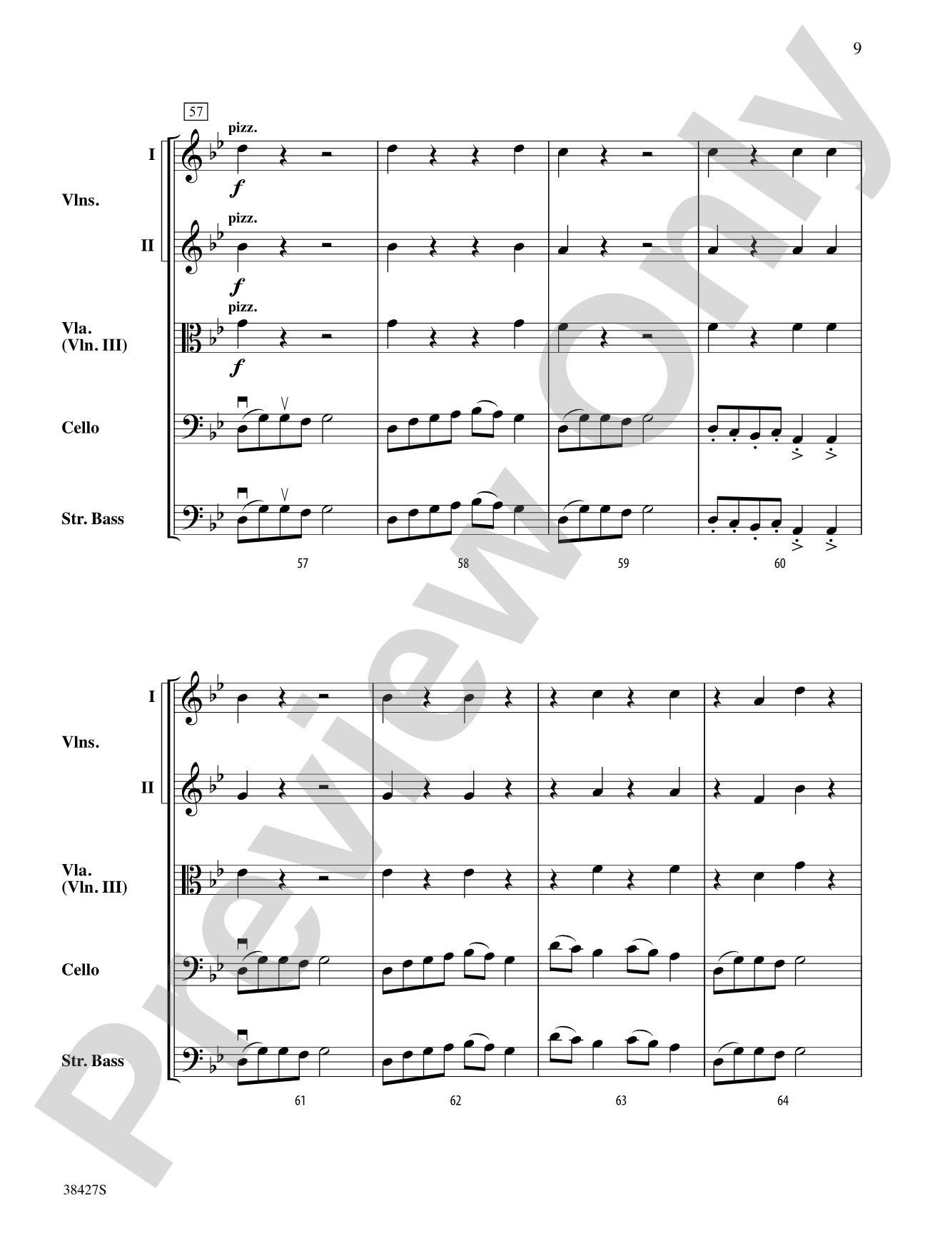 Catharsis: String Orchestra Conductor Score & Parts