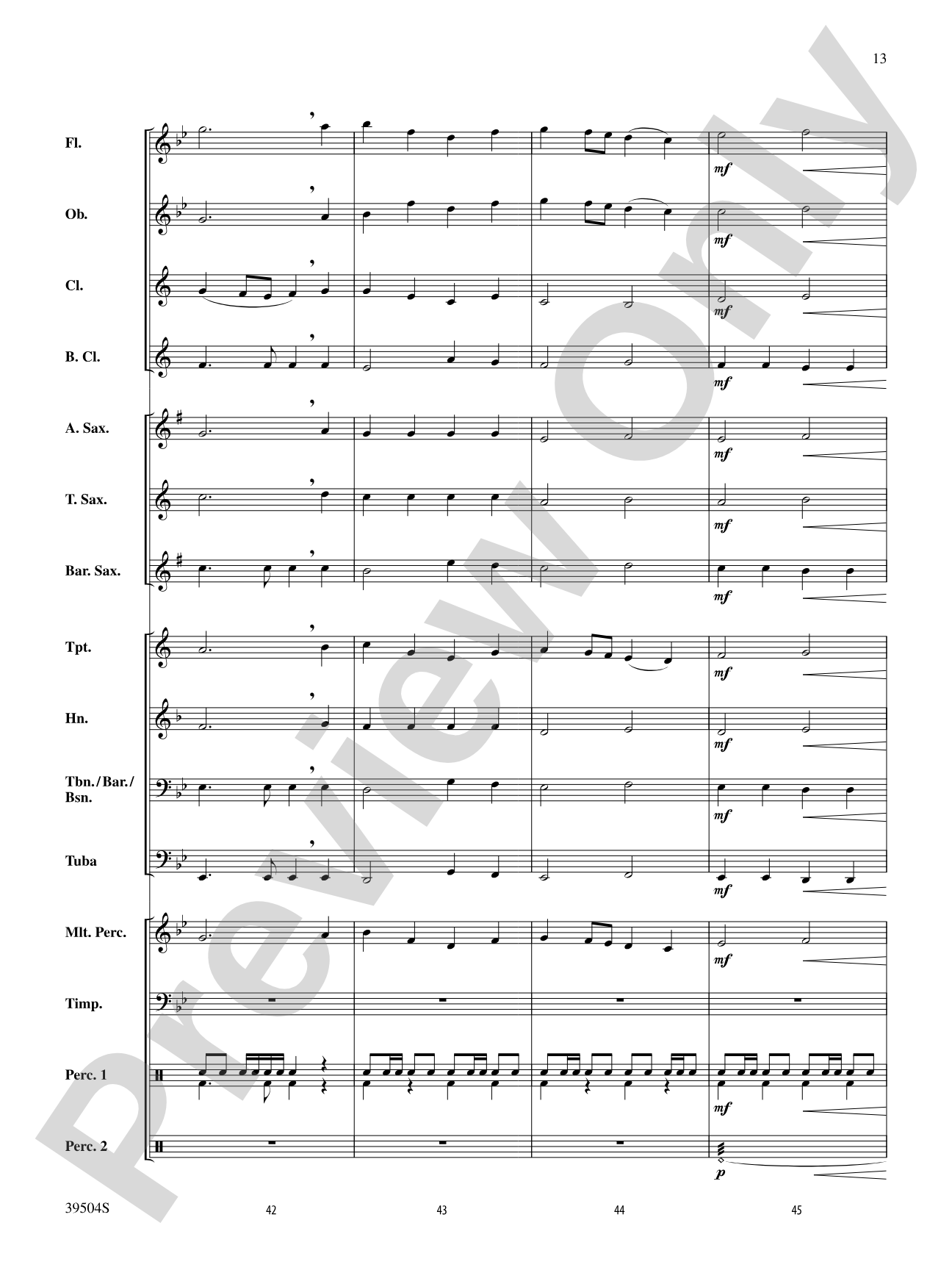 Encore!: Concert Band Conductor Score & Parts