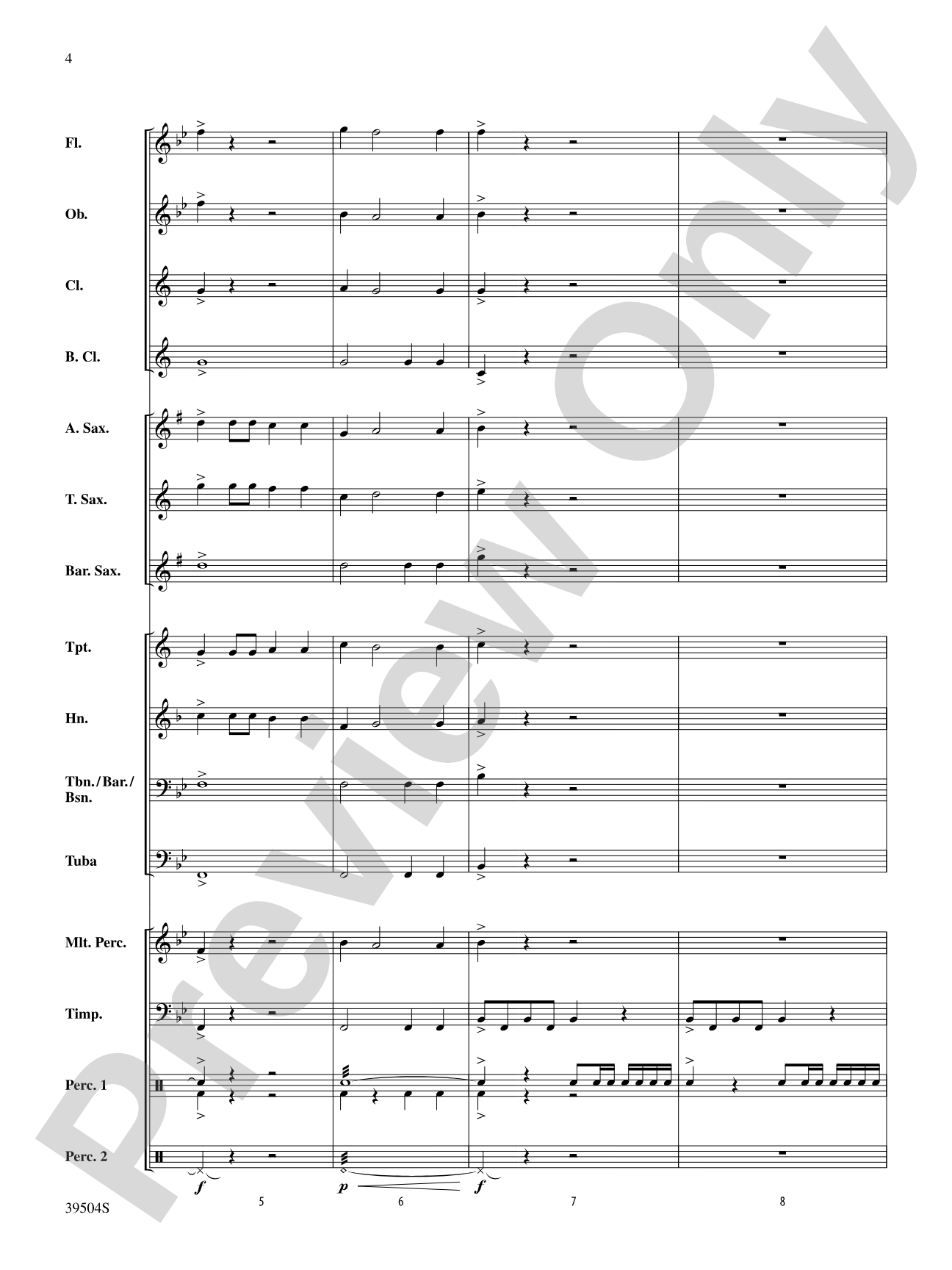 Encore!: Concert Band Conductor Score & Parts