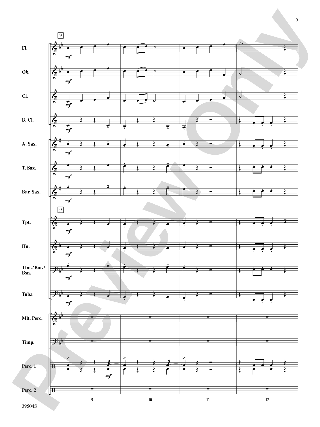 Encore!: Concert Band Conductor Score & Parts