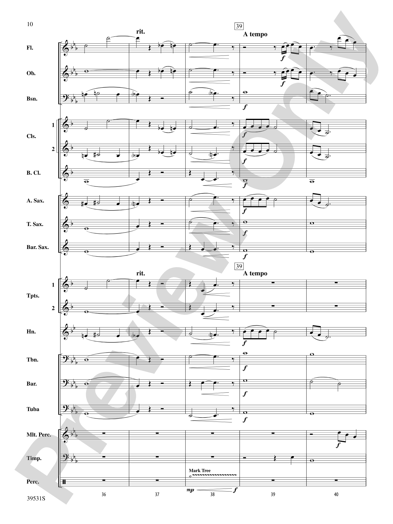 Pure Imagination (from Willy Wonka and the Chocolate Factory): Concert Band Conductor Score & Parts
