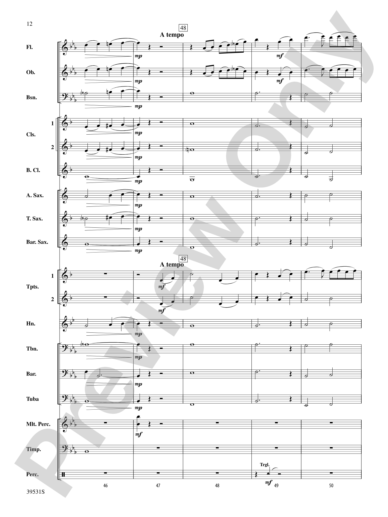 Pure Imagination (from Willy Wonka and the Chocolate Factory): Concert Band Conductor Score & Parts