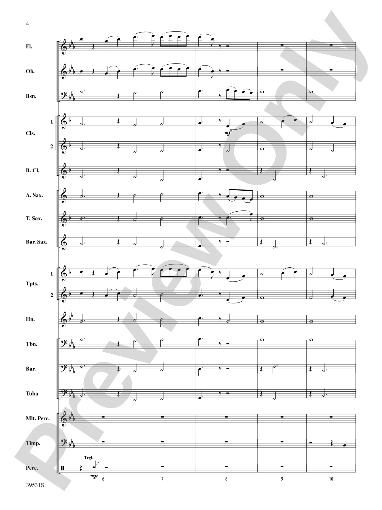 Pure Imagination (from Willy Wonka and the Chocolate Factory): Concert Band Conductor Score & Parts