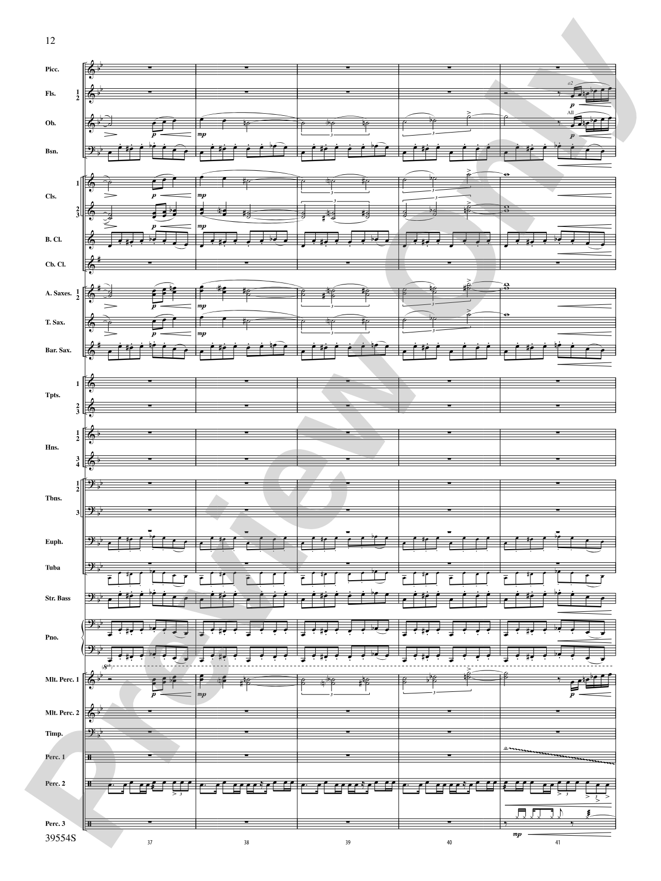 CompleX-2030: Concert Band Conductor Score & Parts