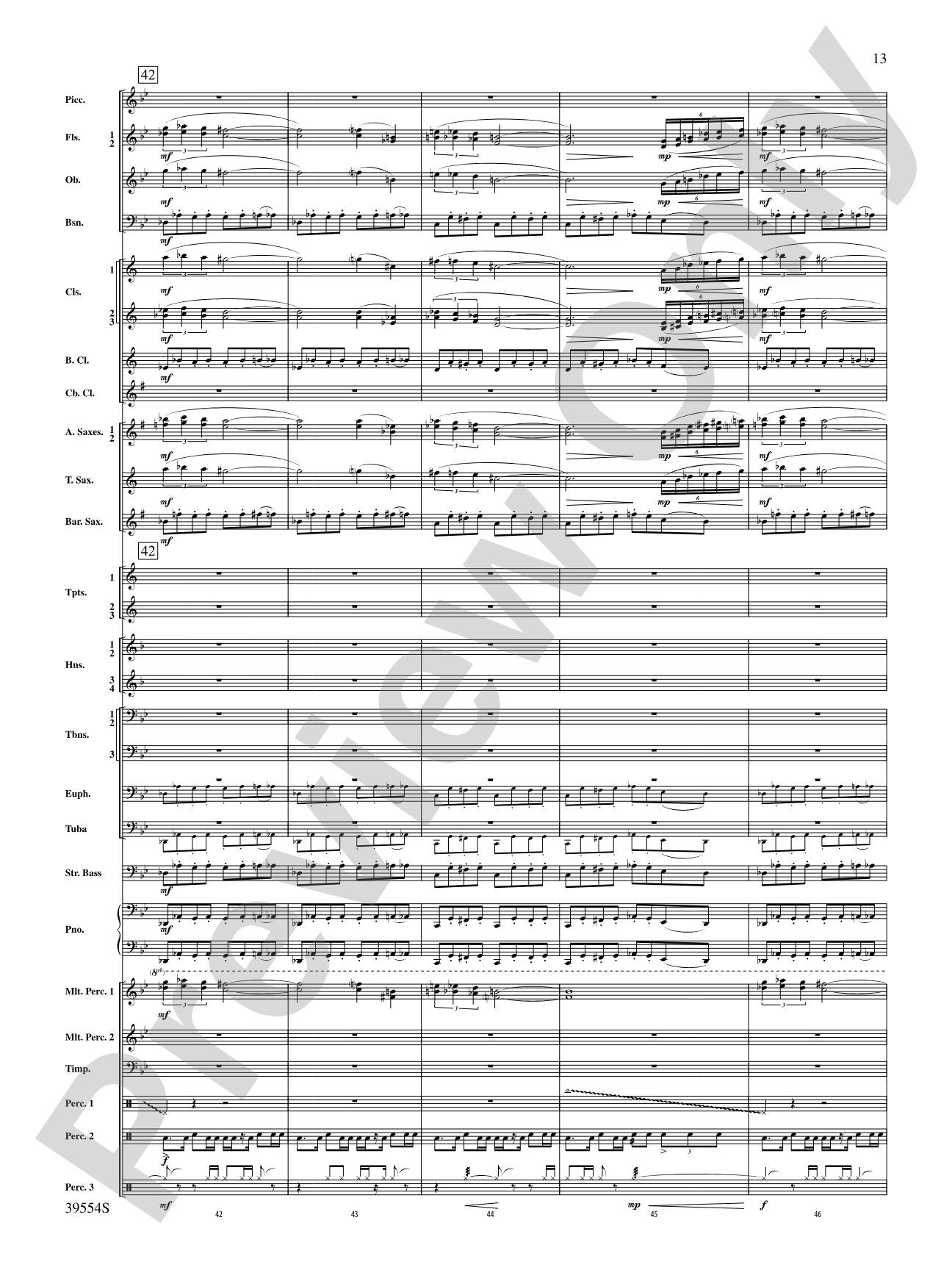 CompleX-2030: Concert Band Conductor Score & Parts