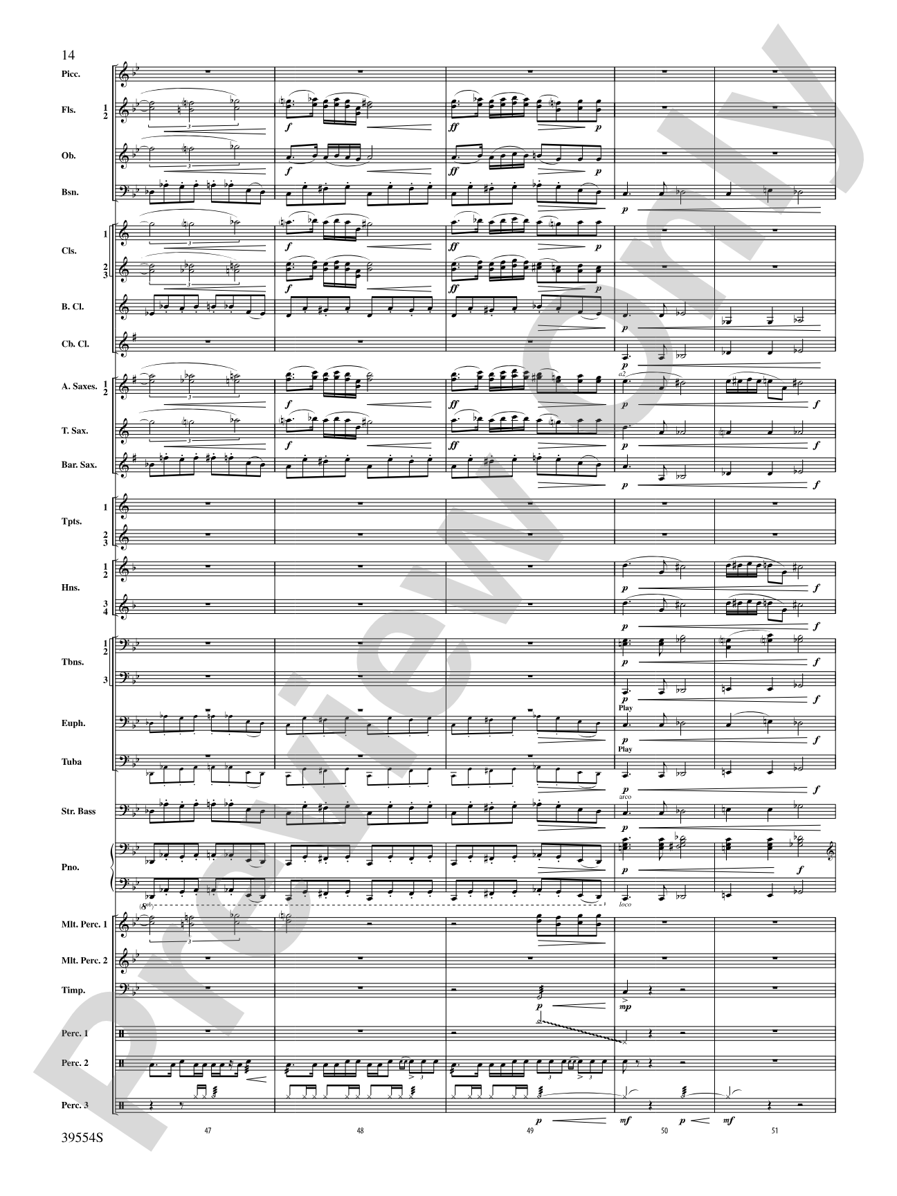CompleX-2030: Concert Band Conductor Score & Parts