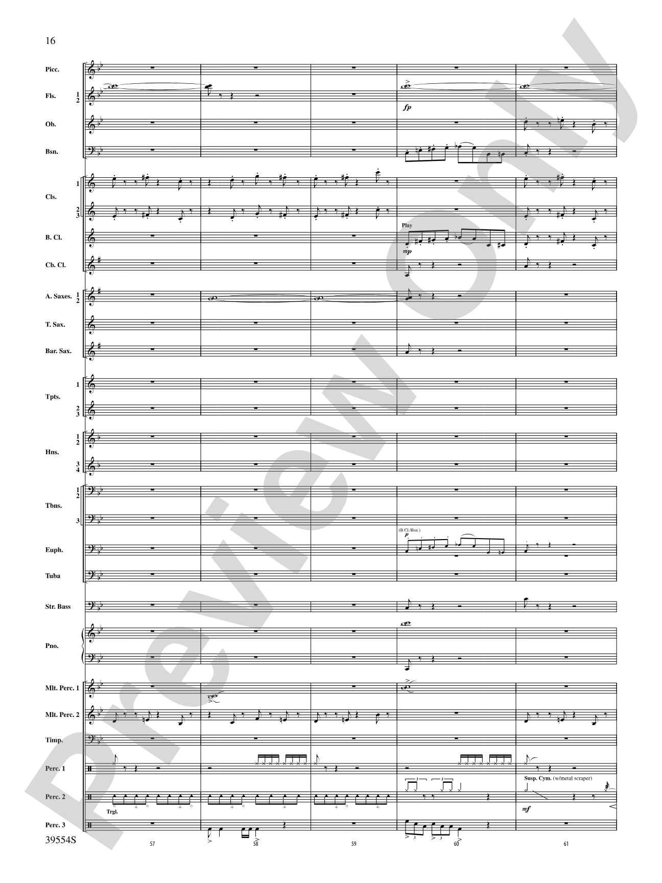 CompleX-2030: Concert Band Conductor Score & Parts