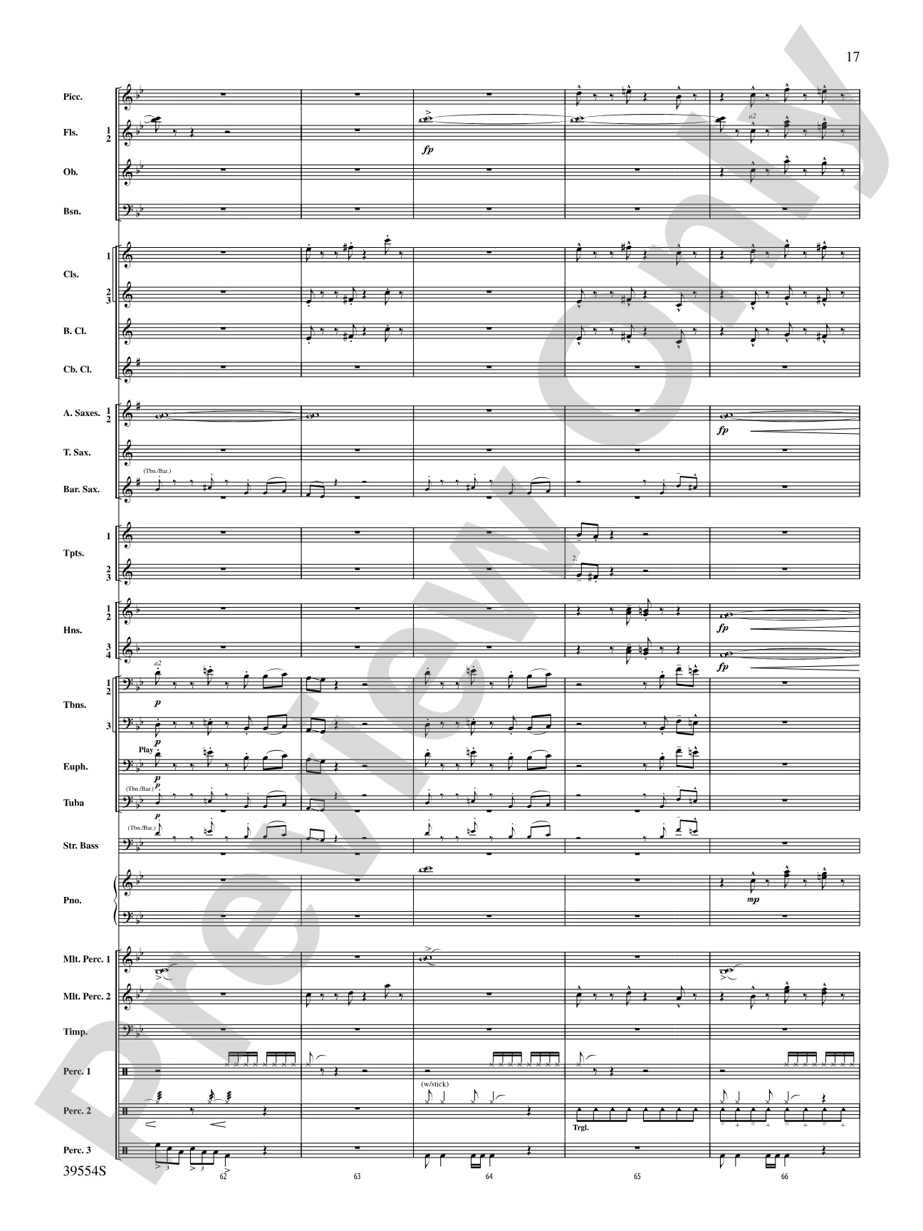 CompleX-2030: Concert Band Conductor Score & Parts