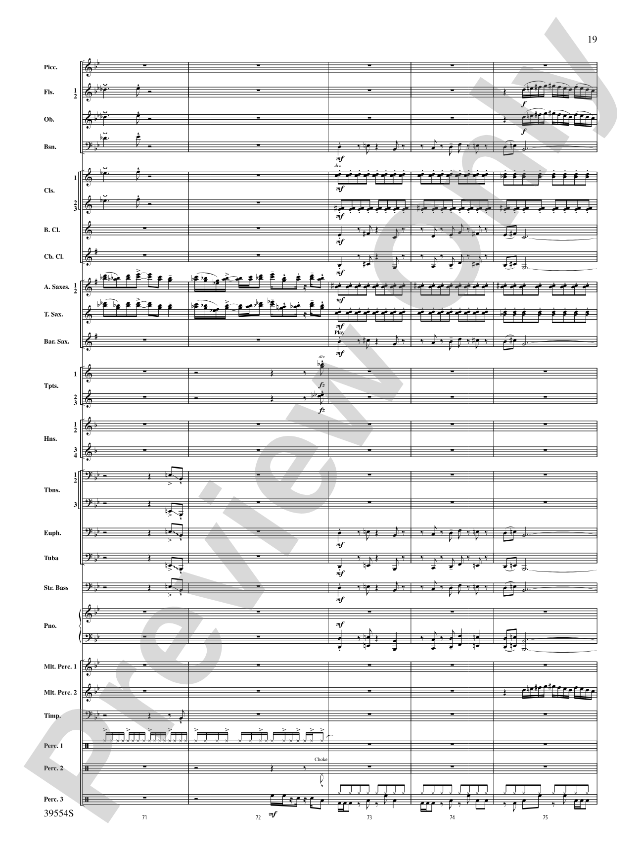 CompleX-2030: Concert Band Conductor Score & Parts
