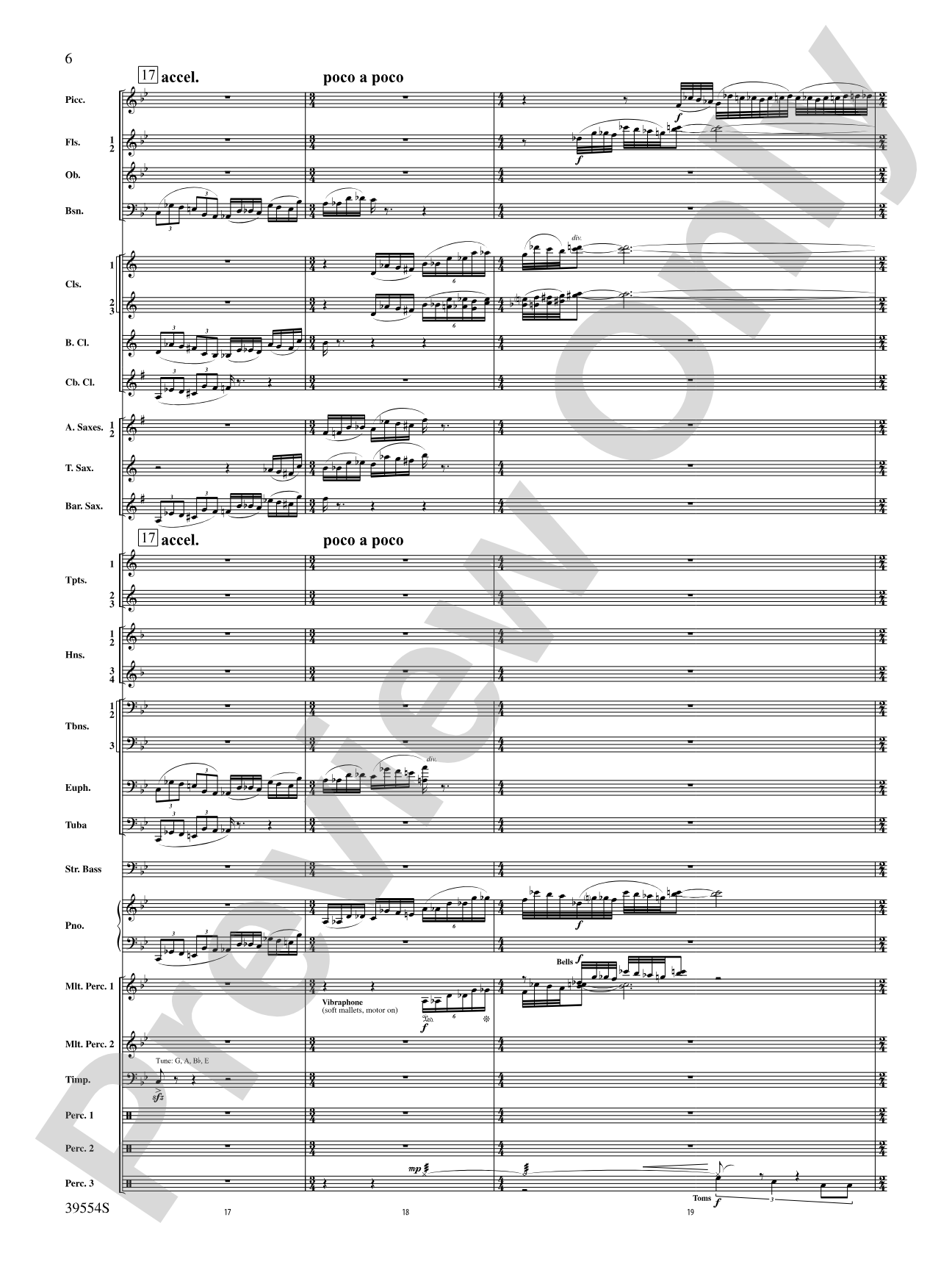 CompleX-2030: Concert Band Conductor Score & Parts