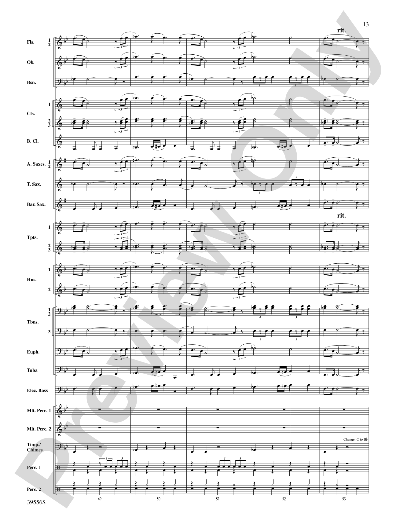 Lennon: Concert Band Conductor Score & Parts