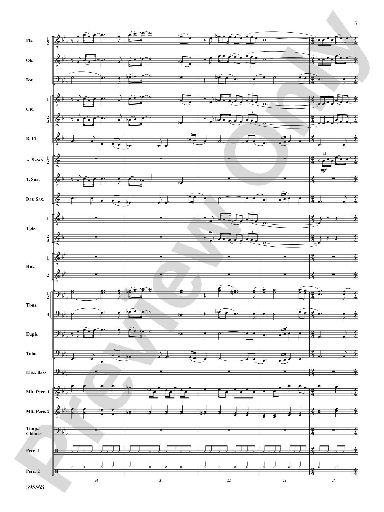 Lennon: Concert Band Conductor Score & Parts