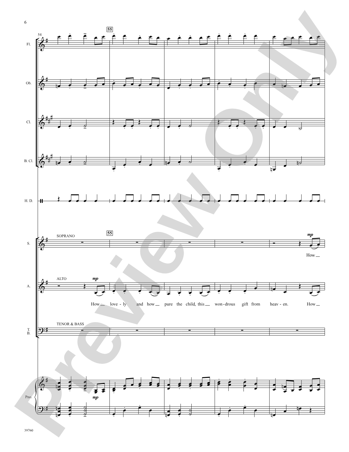 He Is Born: Choral SoundPax