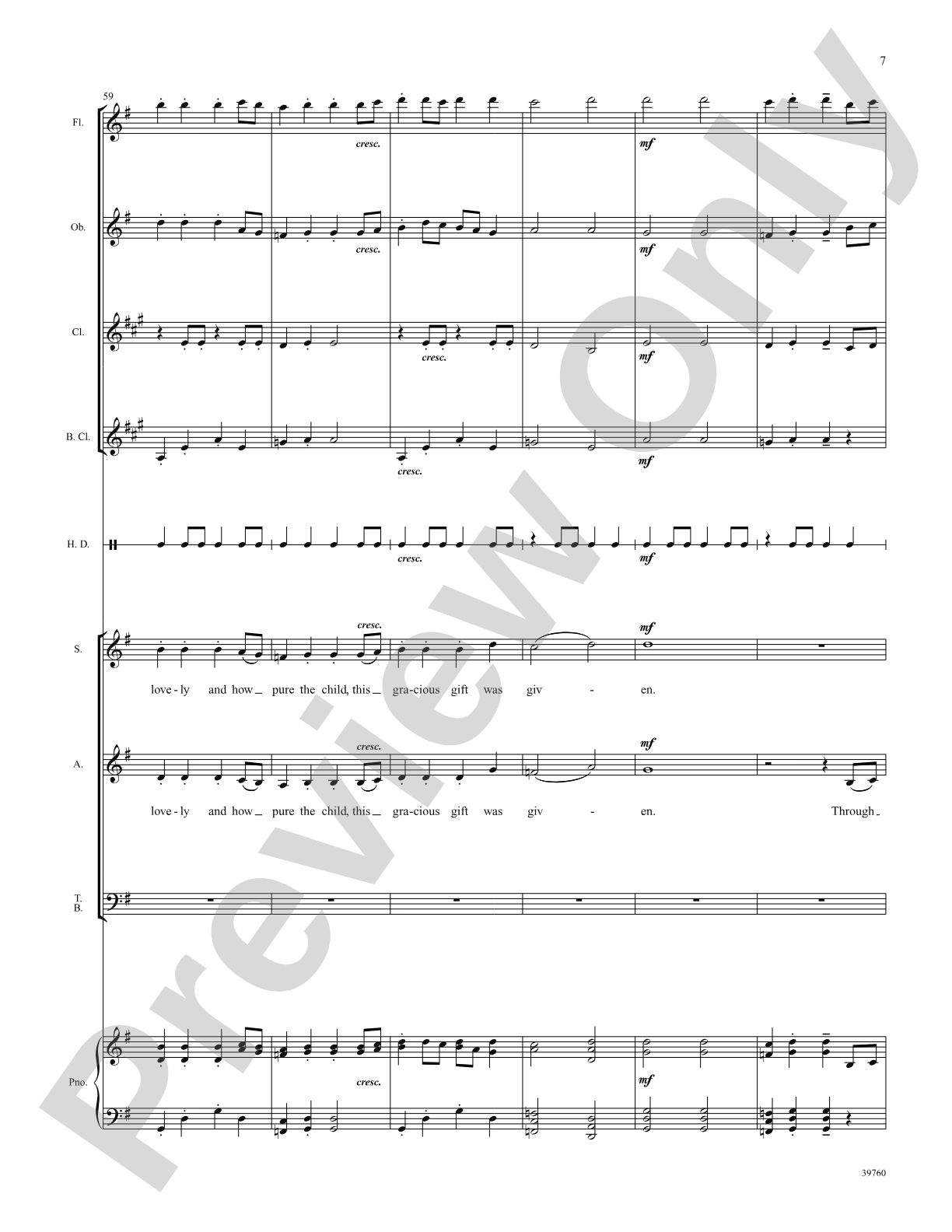 He Is Born: Choral SoundPax