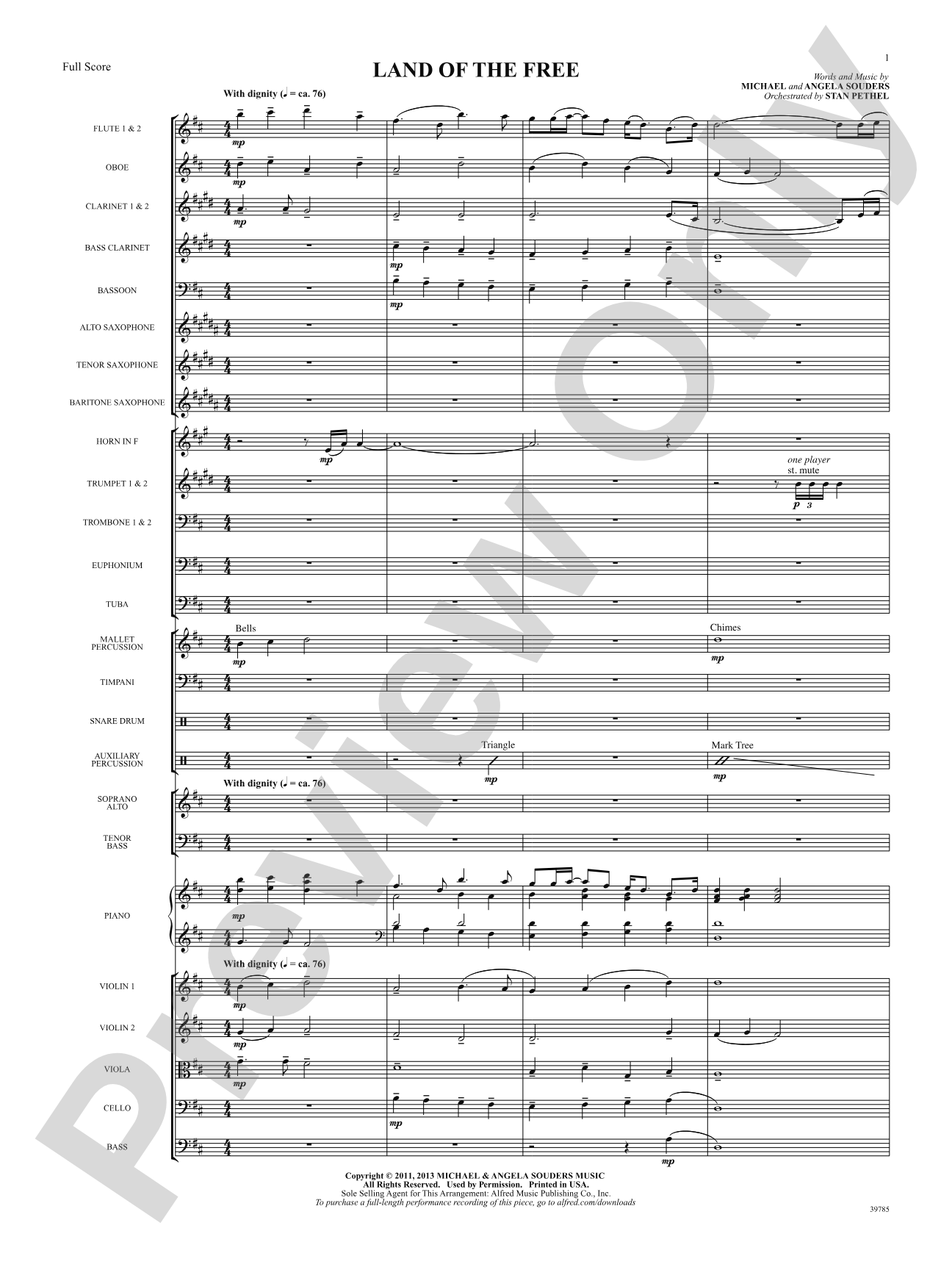 Land of the Free: Choral SoundPax