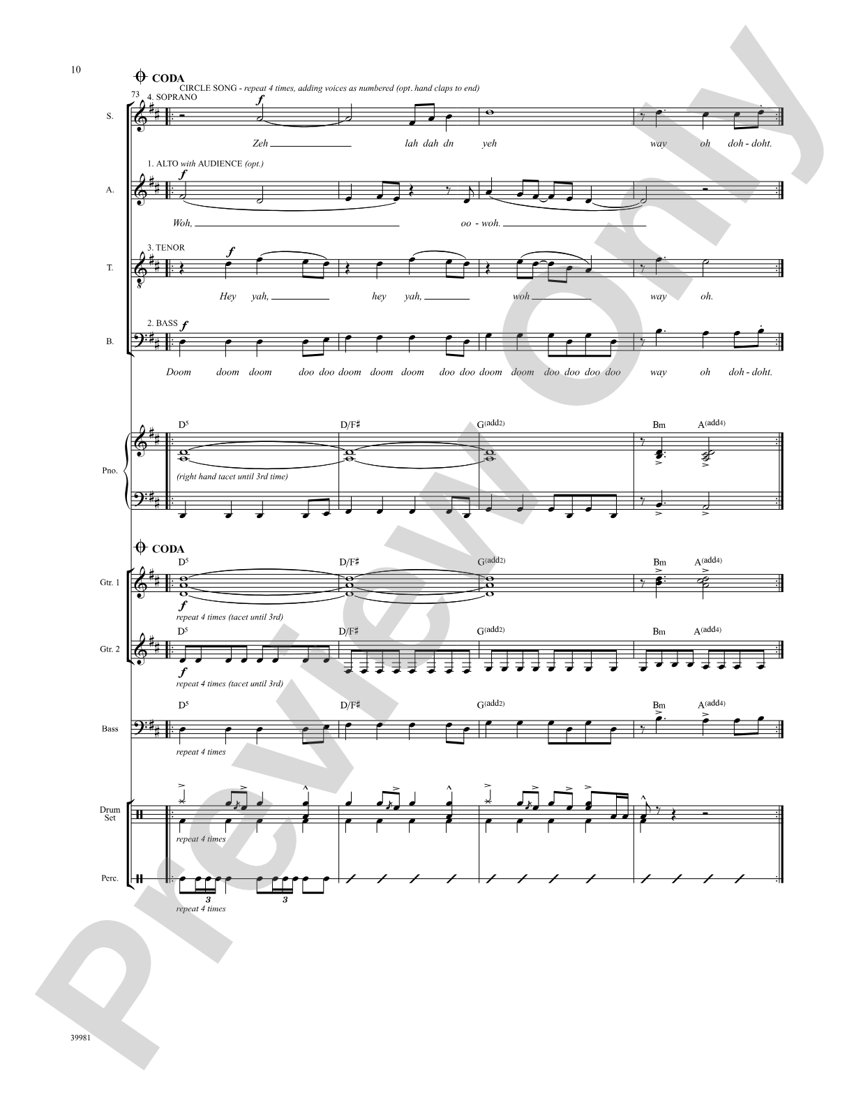 Rhythms of One World: Choral SoundPax