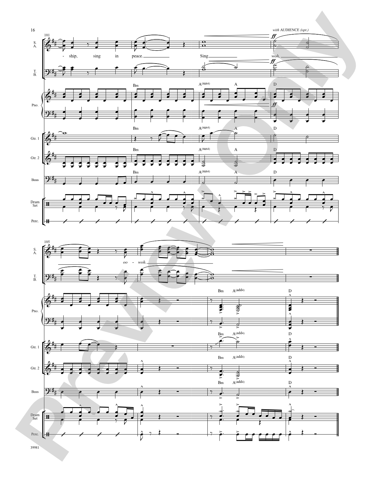 Rhythms of One World: Choral SoundPax