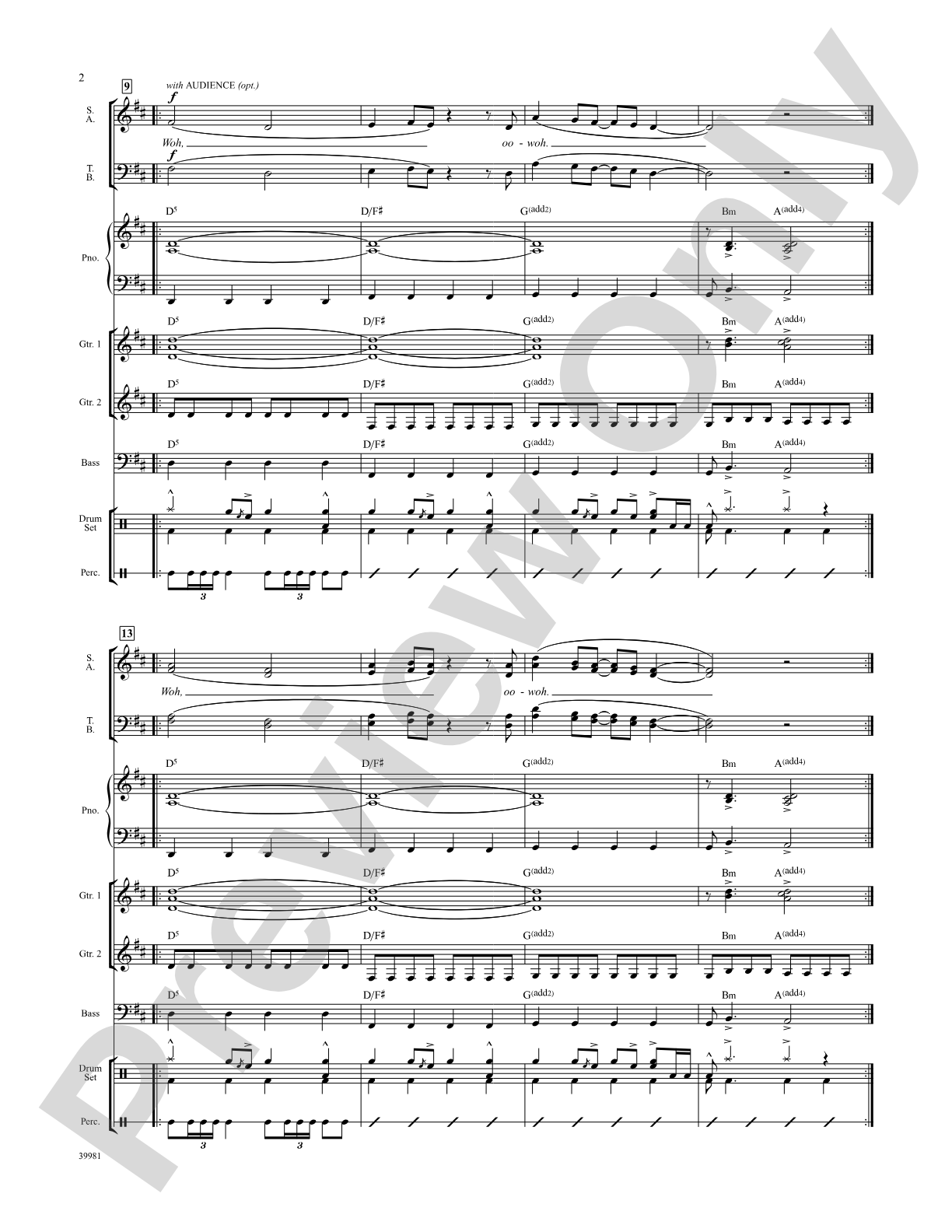 Rhythms of One World: Choral SoundPax