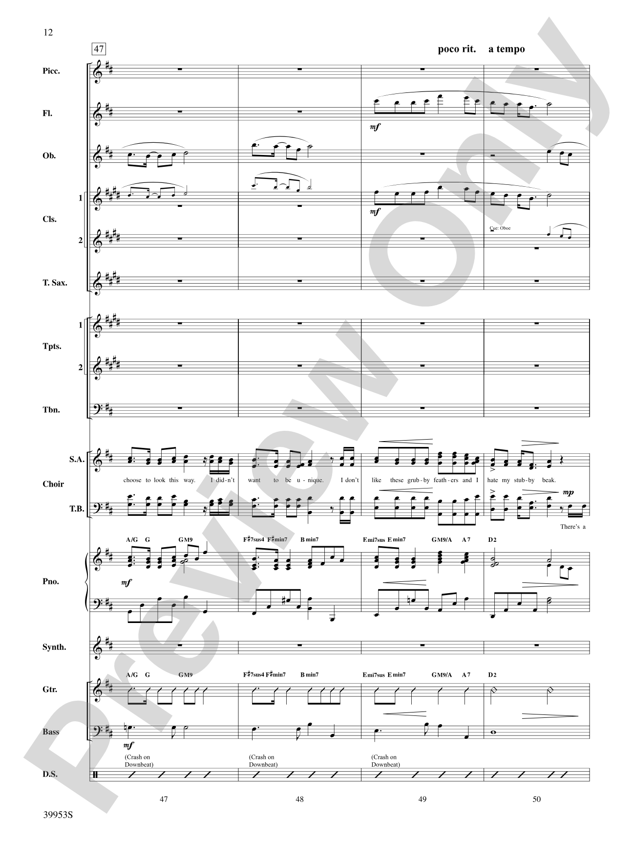 Honk!: Choral SoundPax