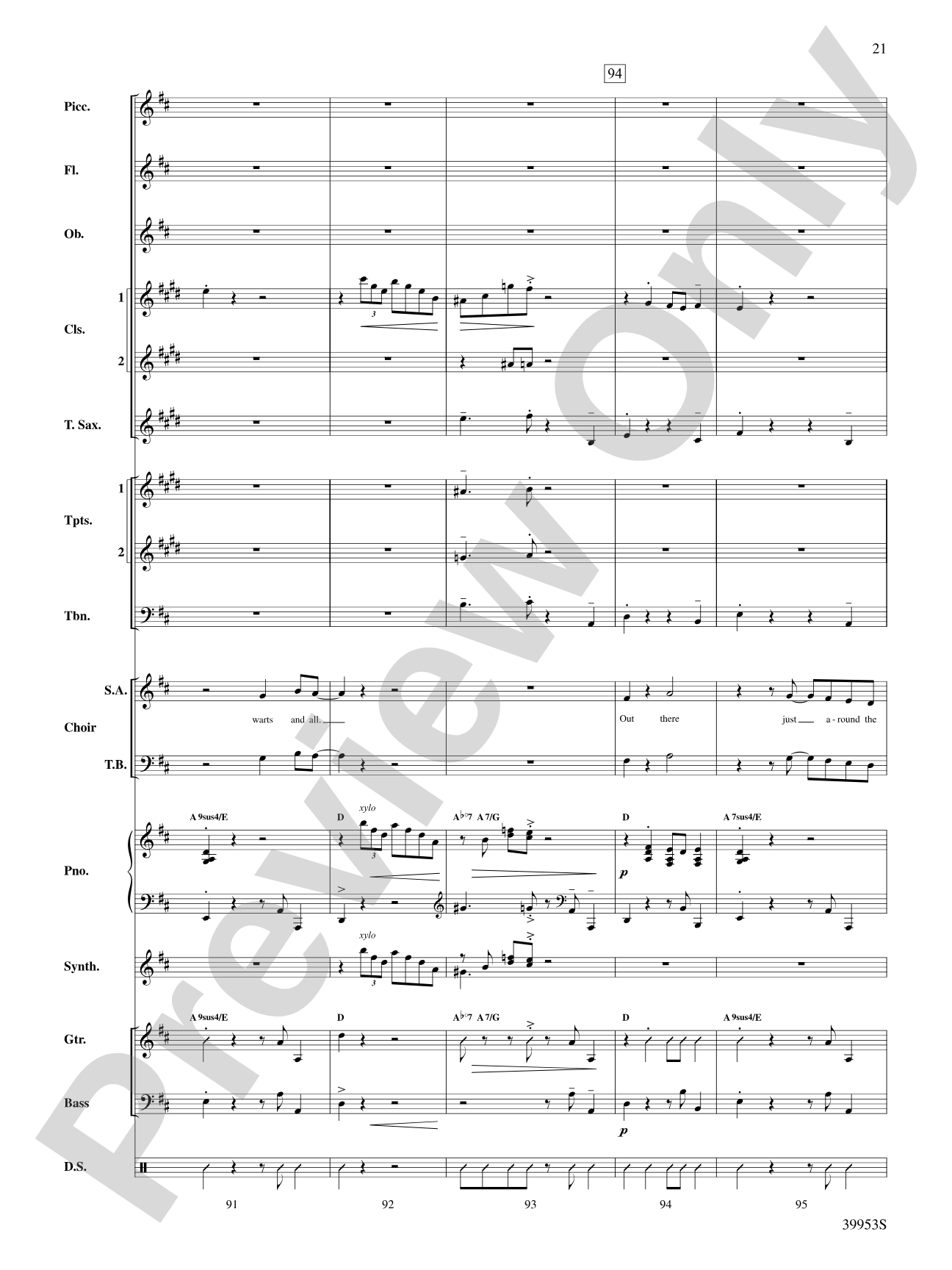 Honk!: Choral SoundPax