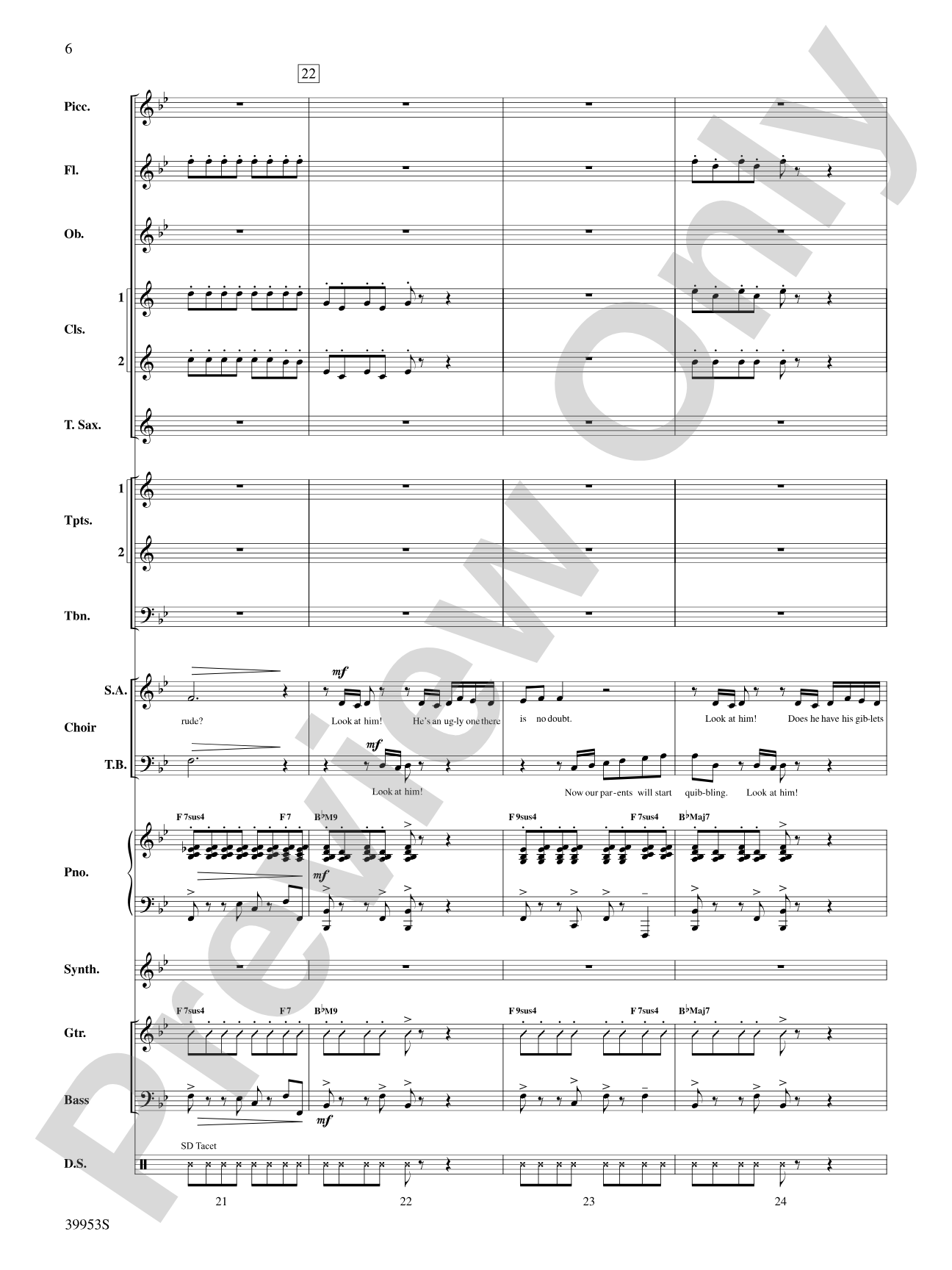 Honk!: Choral SoundPax